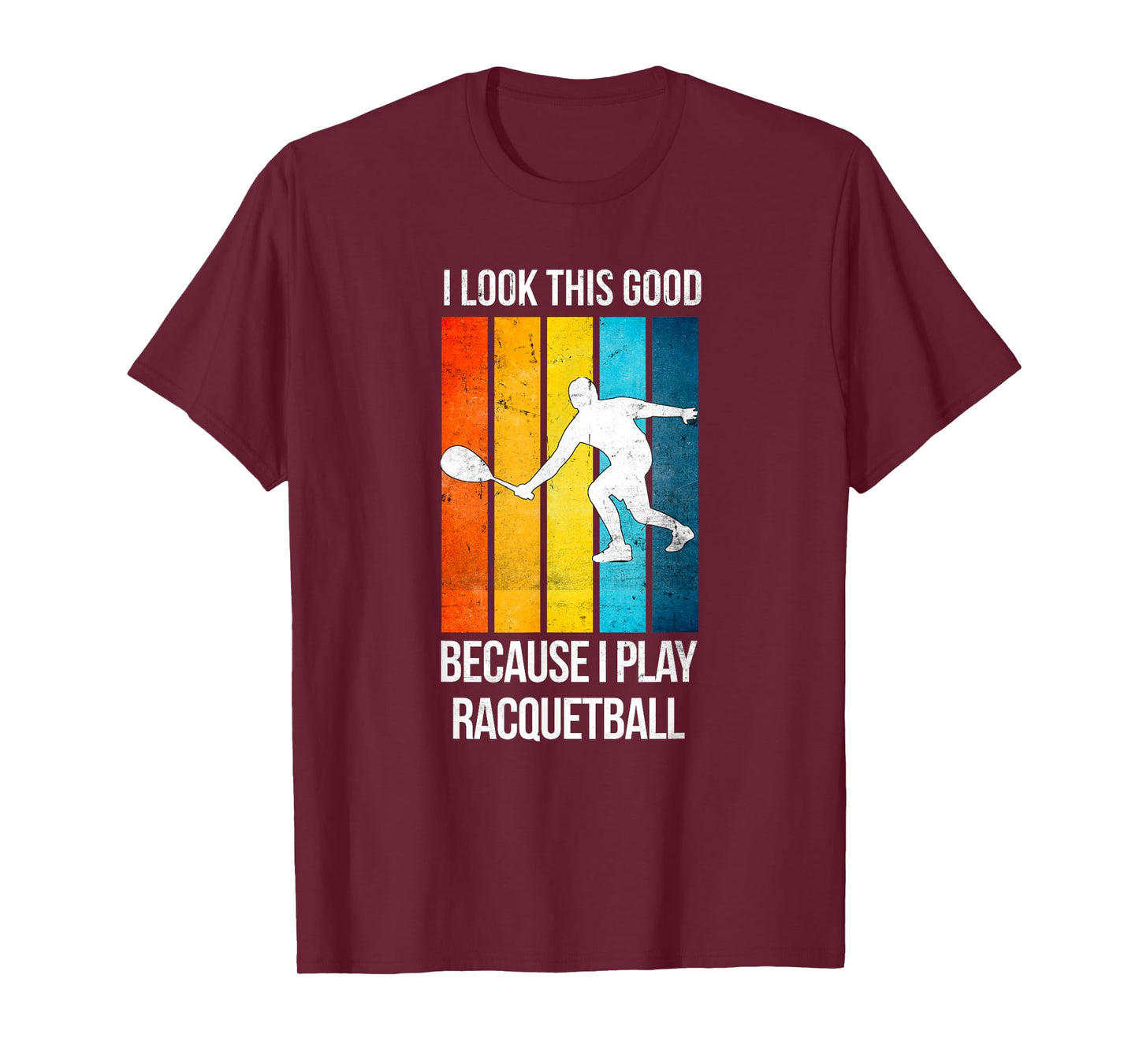 Funny Play Racquetball Tee Game Player Coach Vintage Sport T-Shirt