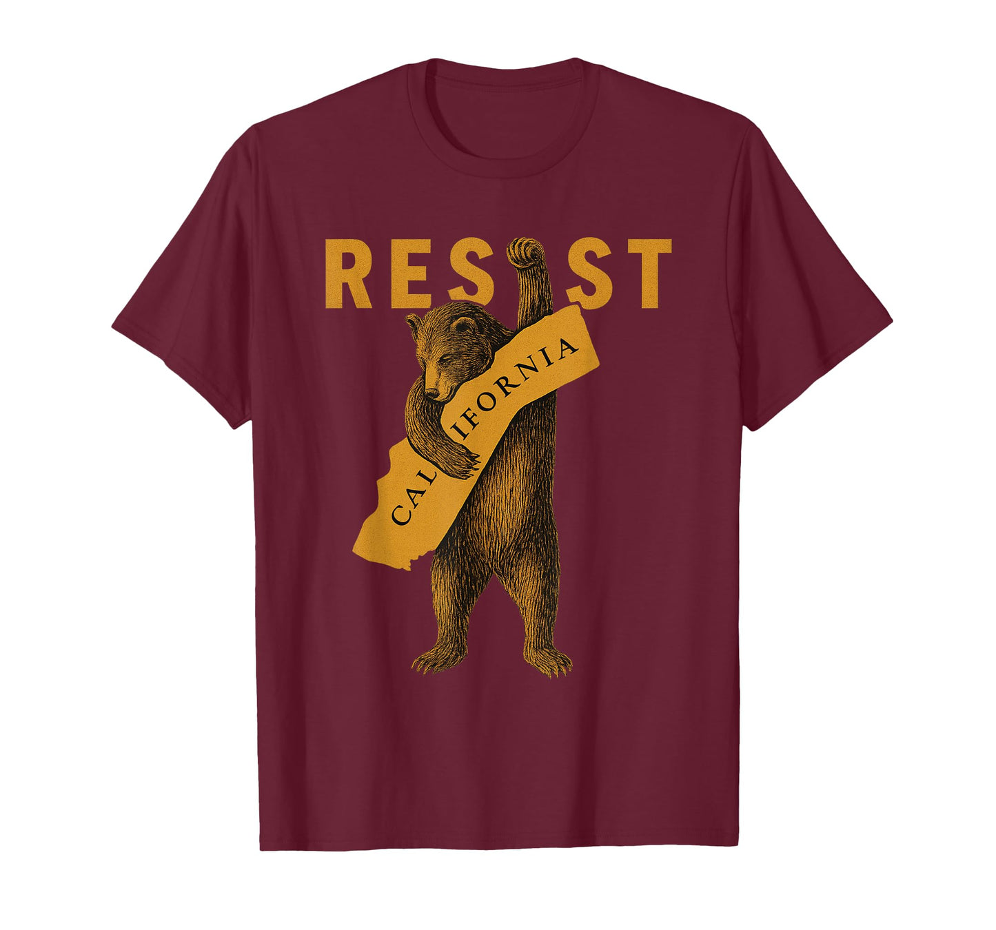 Resist California Bear T-Shirt