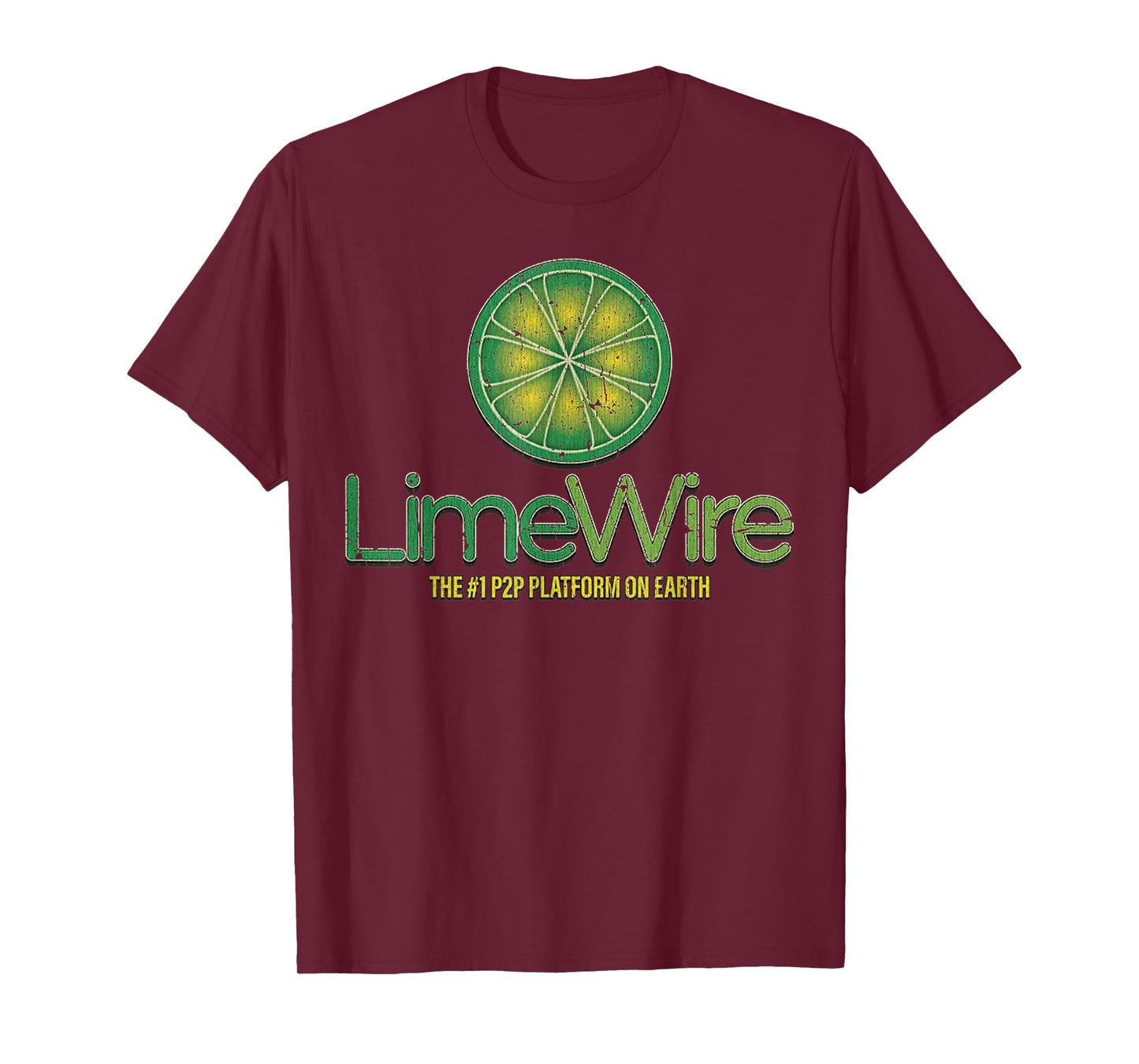 Vintage Funny Lime Wire Retro P2P Computer System Lover T-Shirt