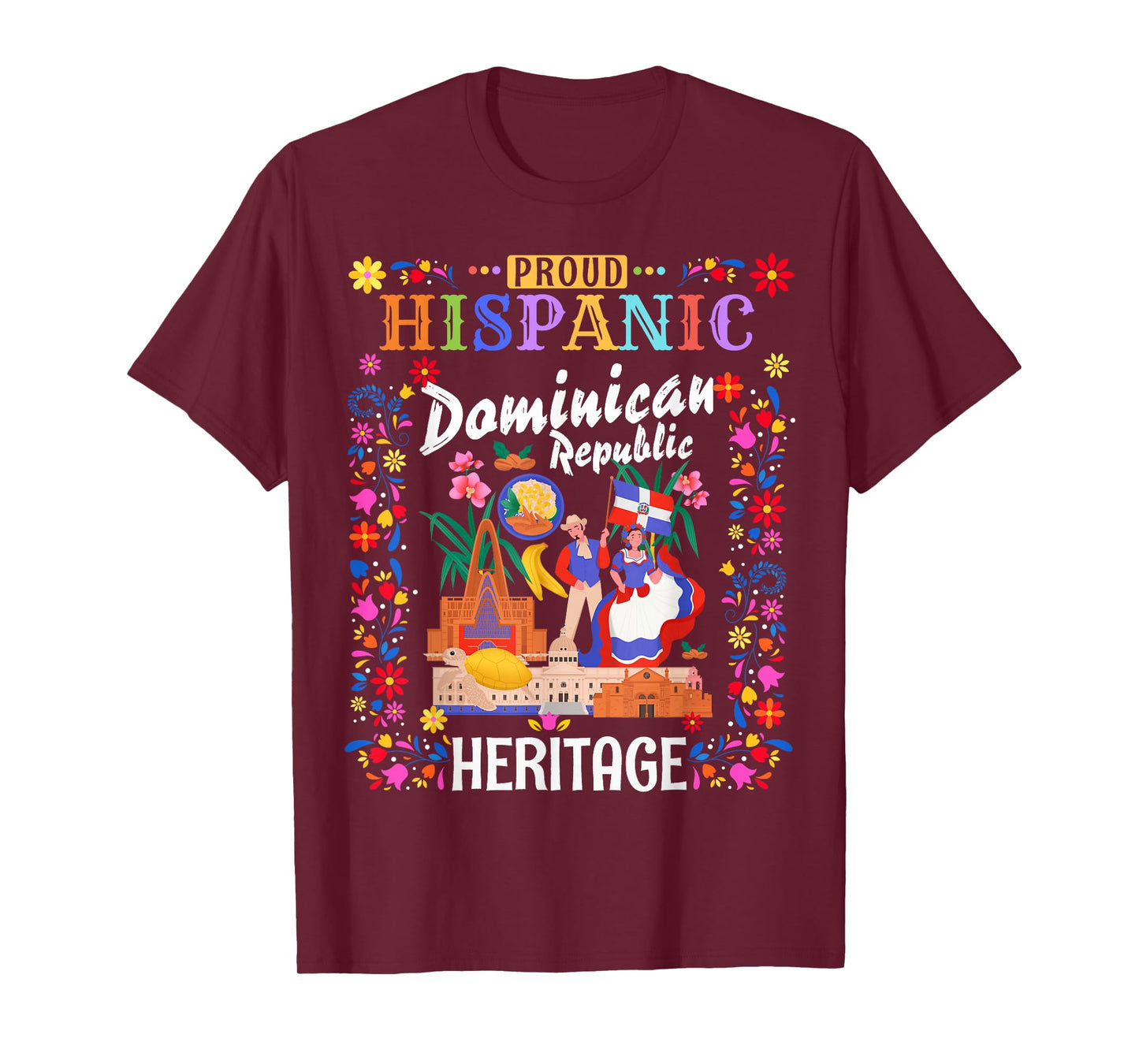 Dominican Flag Idea Kids Latin Heritage República Dominicana T-Shirt