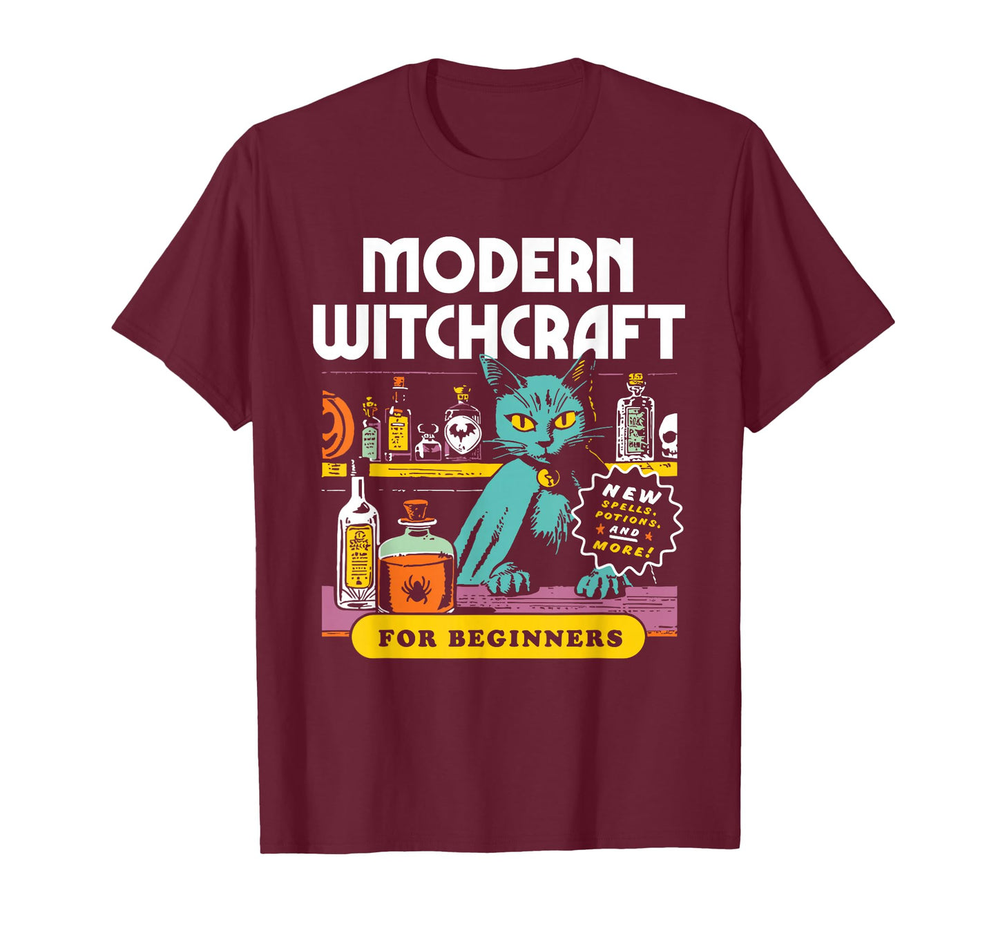 Funny Halloween Modern Witchcraft Unisex for Men, Women T-Shirt