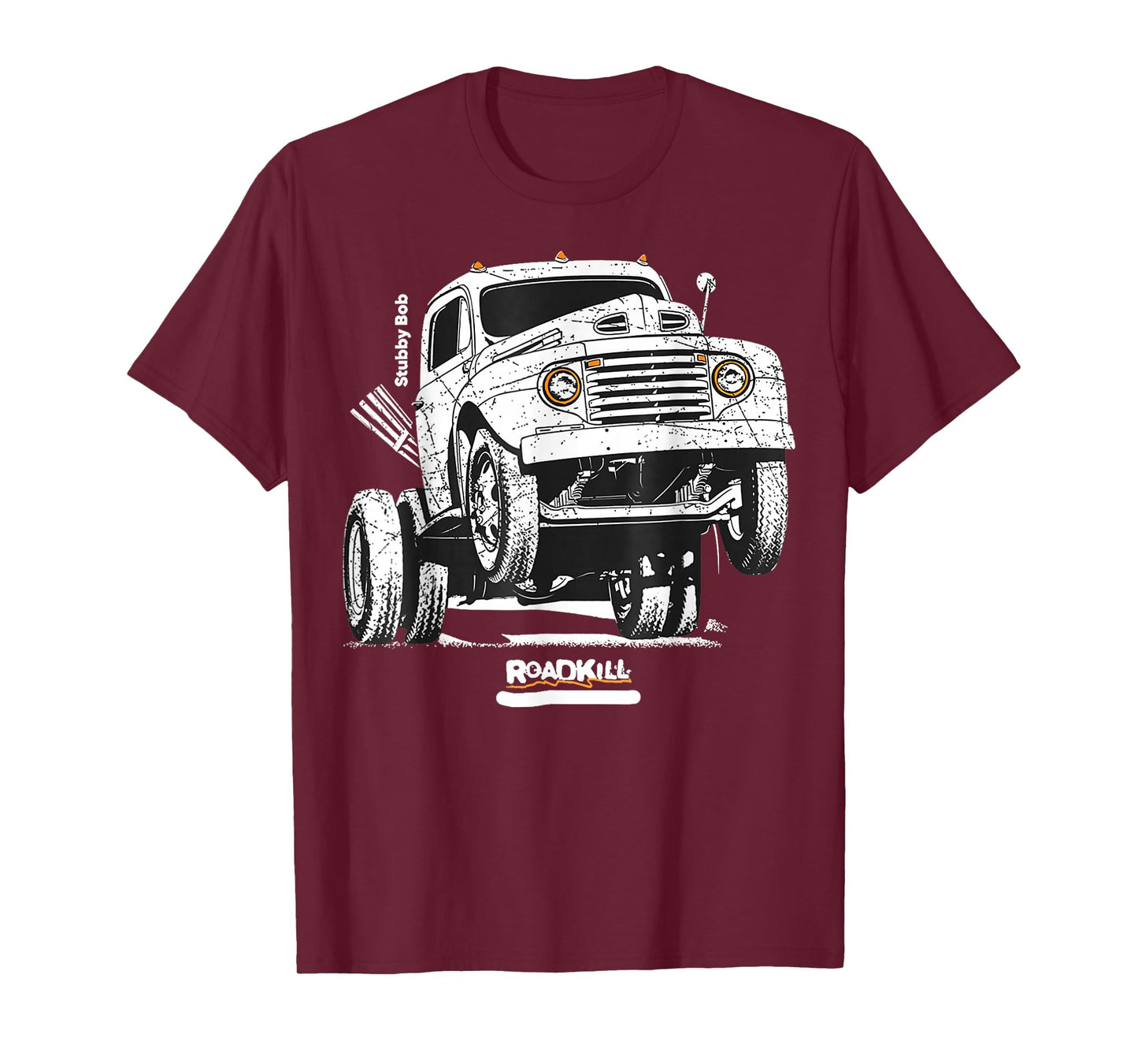 Motortrend Roadkill Stubby bob T-Shirt