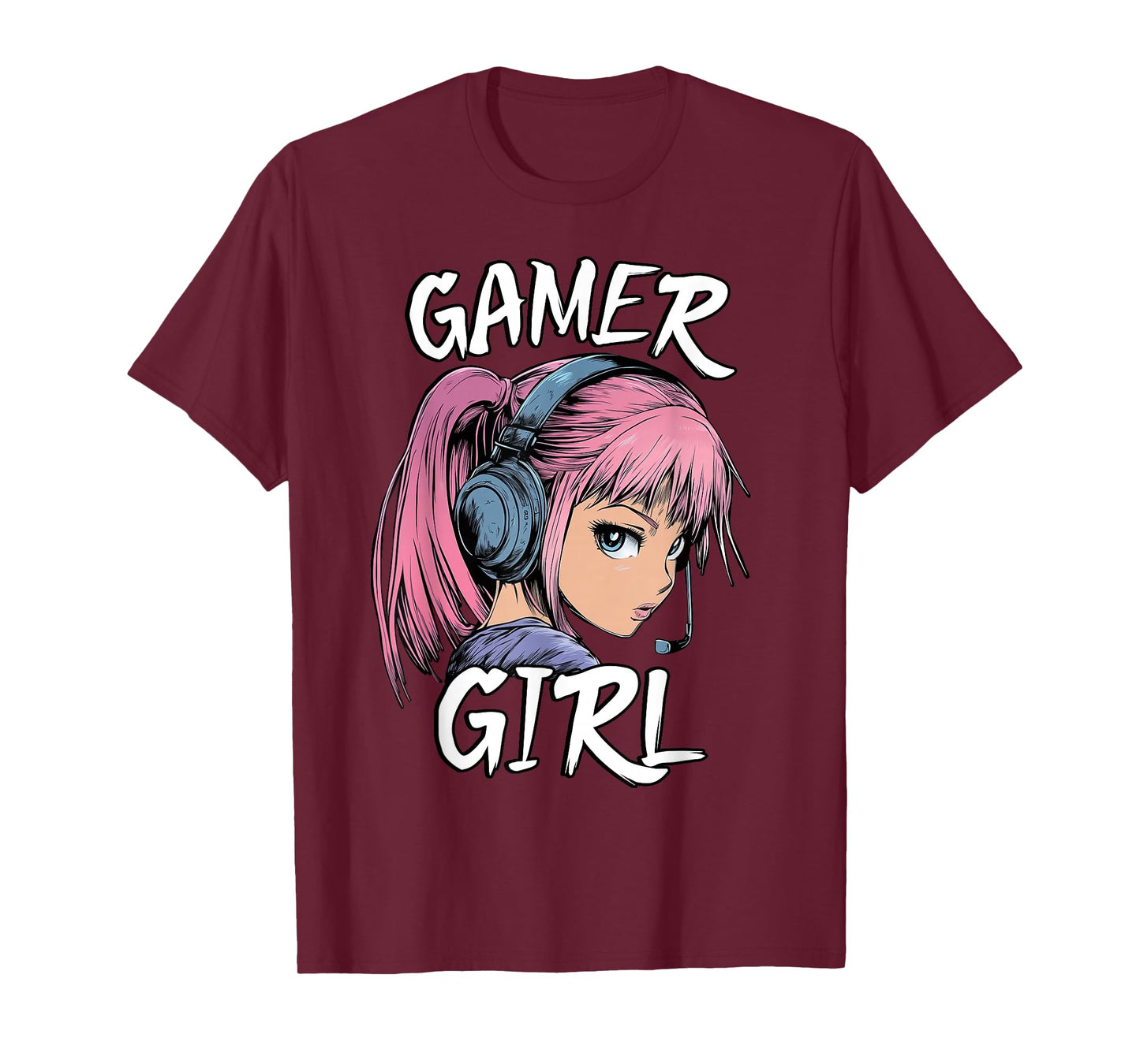 Gamer Girl Shirt For Girls Teens Women Video Gaming Graphic T-Shirt