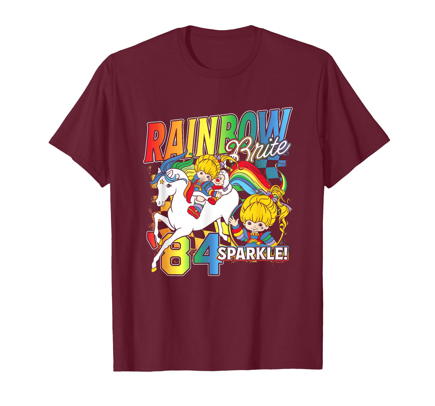 Rainbow Brite 84 Sparkle! Vintage Poster T-Shirt