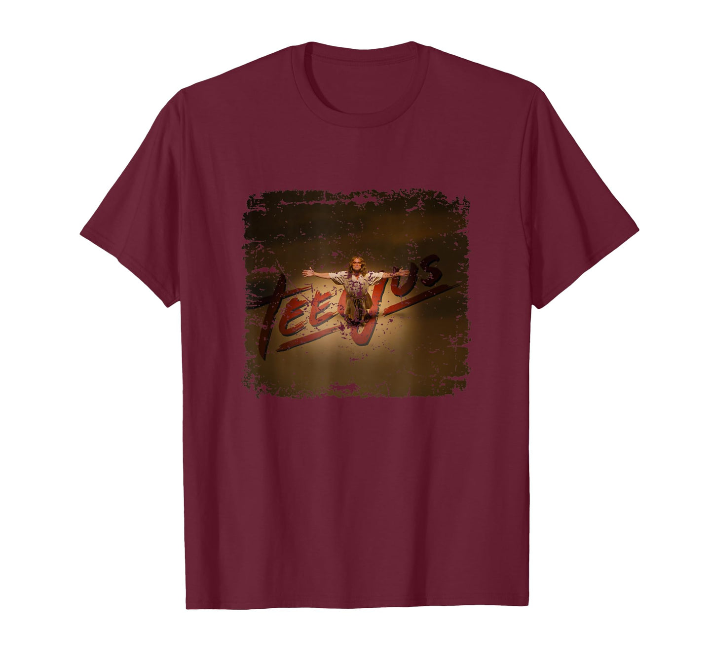 Teenjus Teen Jesus Grunge Meme Christ Coming Bible Faith T-Shirt