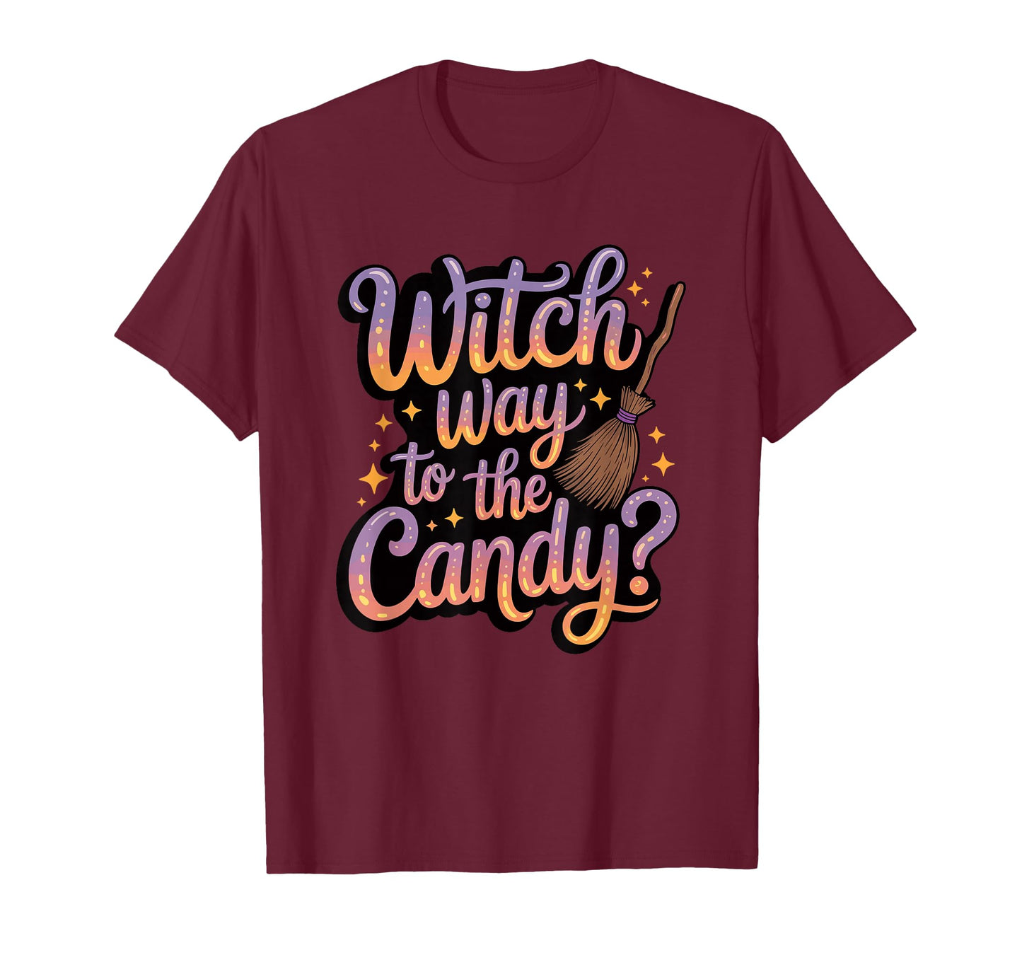 Halloween Witch Way to The Candy T-Shirt