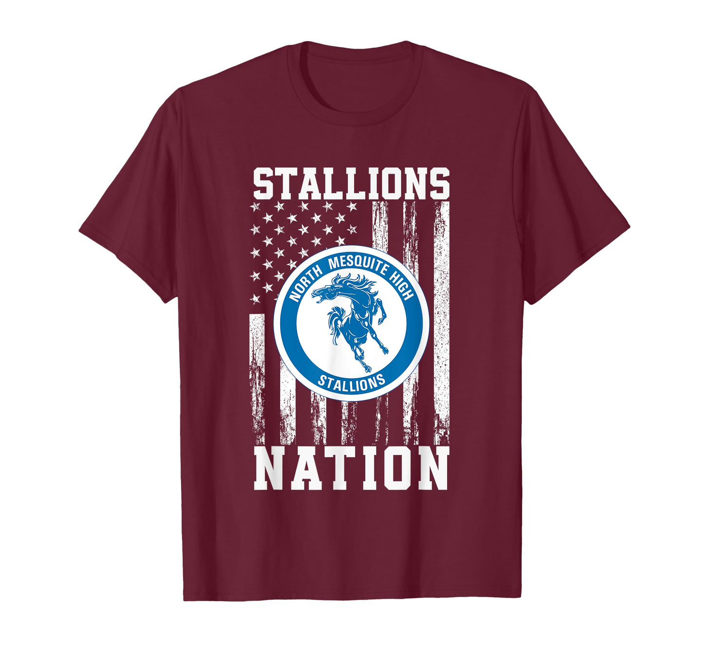 North Mesquite Stallions Logo Nation HS T-Shirt
