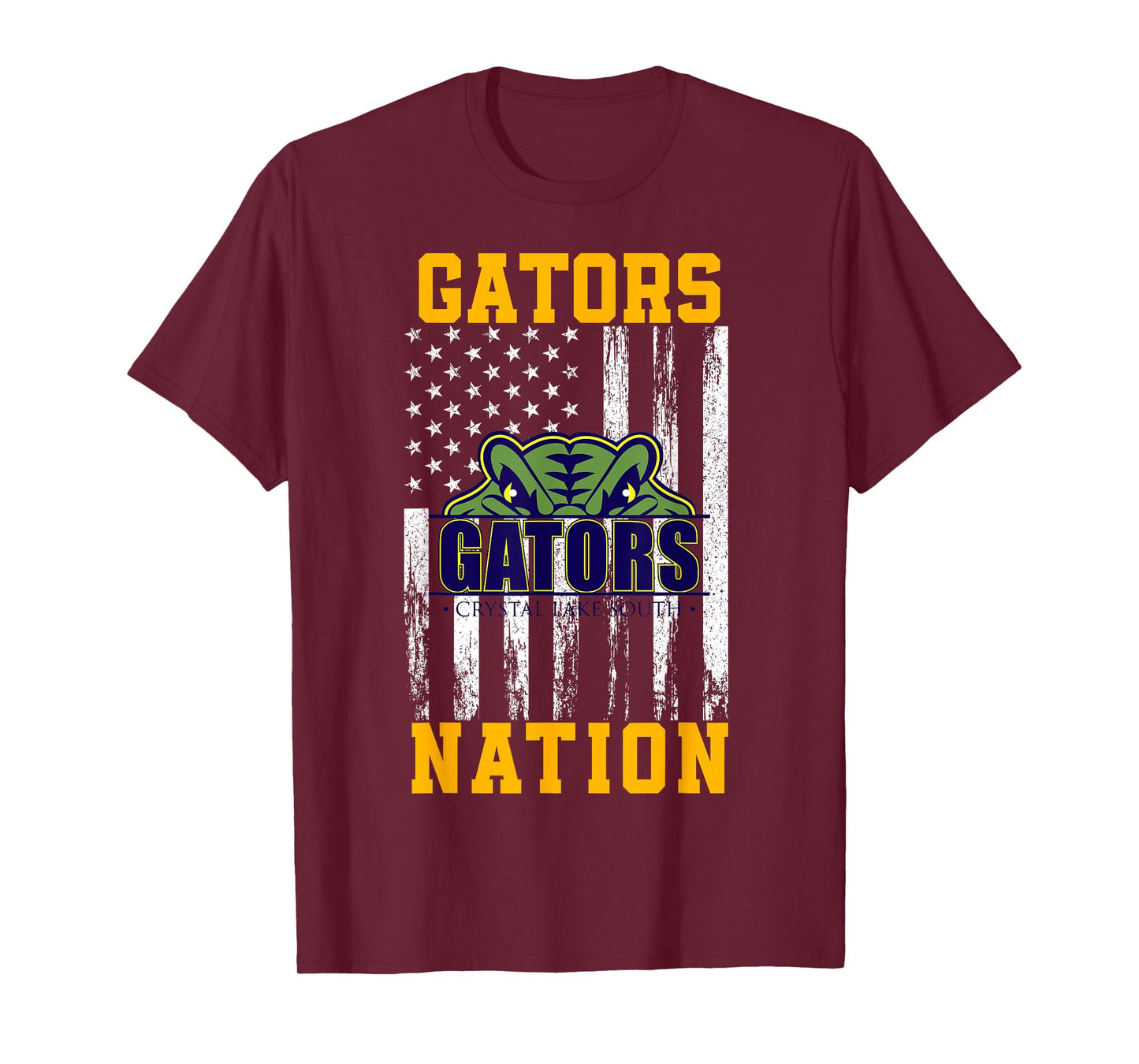 Crystal Lake South Gators Logo Nation HS T-Shirt