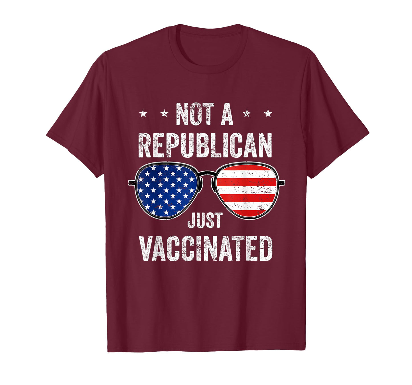 Not Republican Just Vaccinated Af Pro Vaccine Vaccination T-Shirt