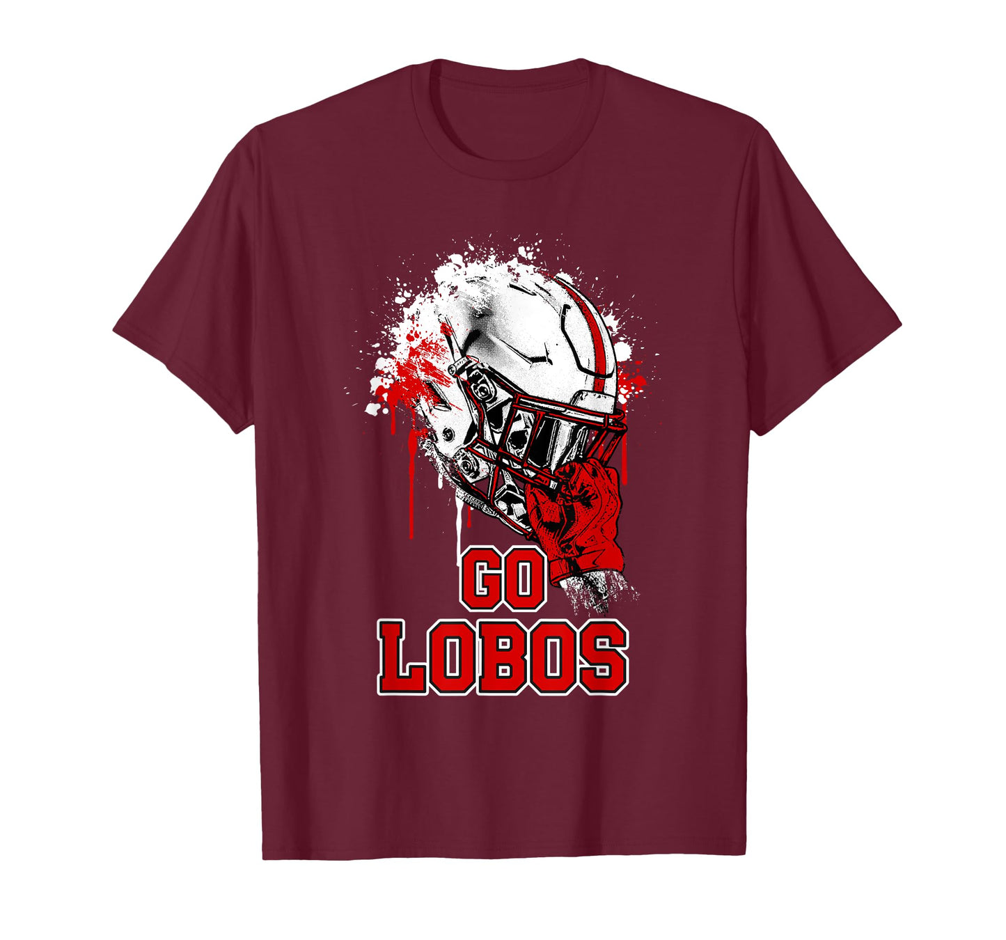 Langham Creek Lobos Rising Helmet GO! T-Shirt