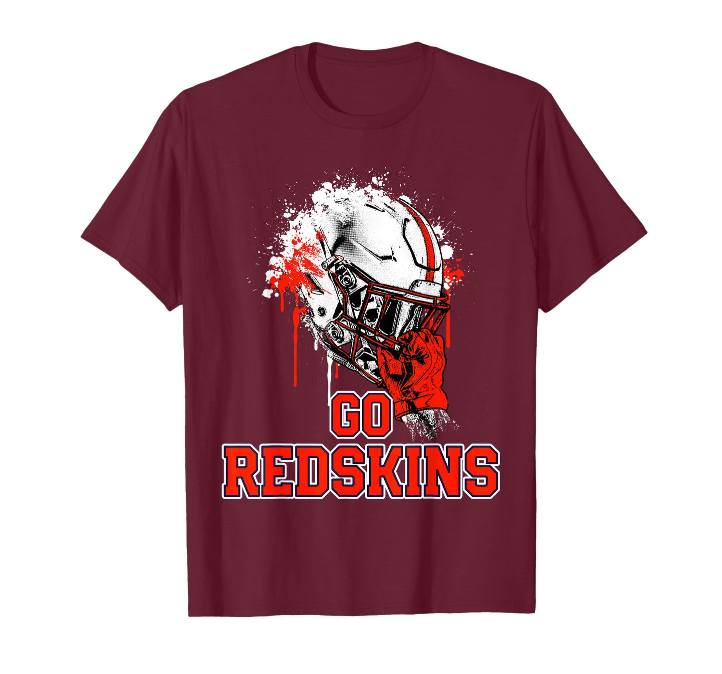 Oneonta Redskins Rising Helmet GO! T-Shirt