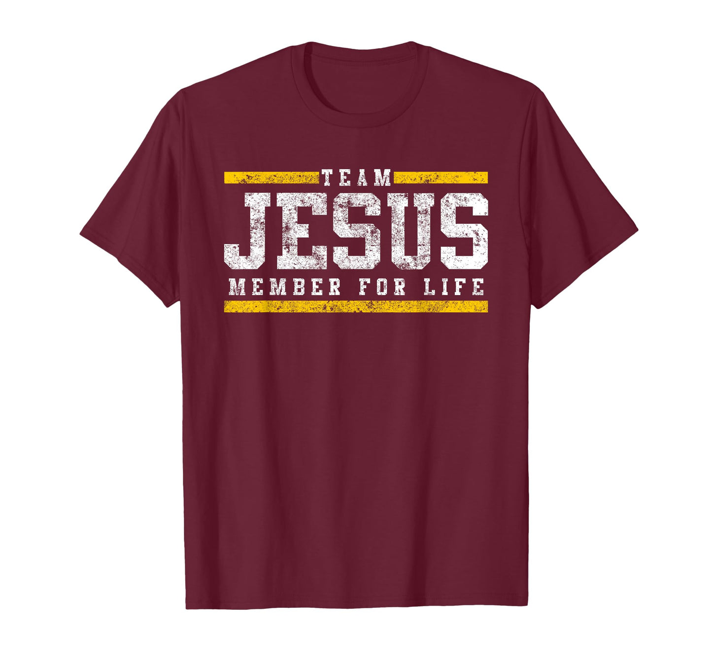 Team Jesus Member For Life Tshirt Church Tees Men Women Kids T-Shirt