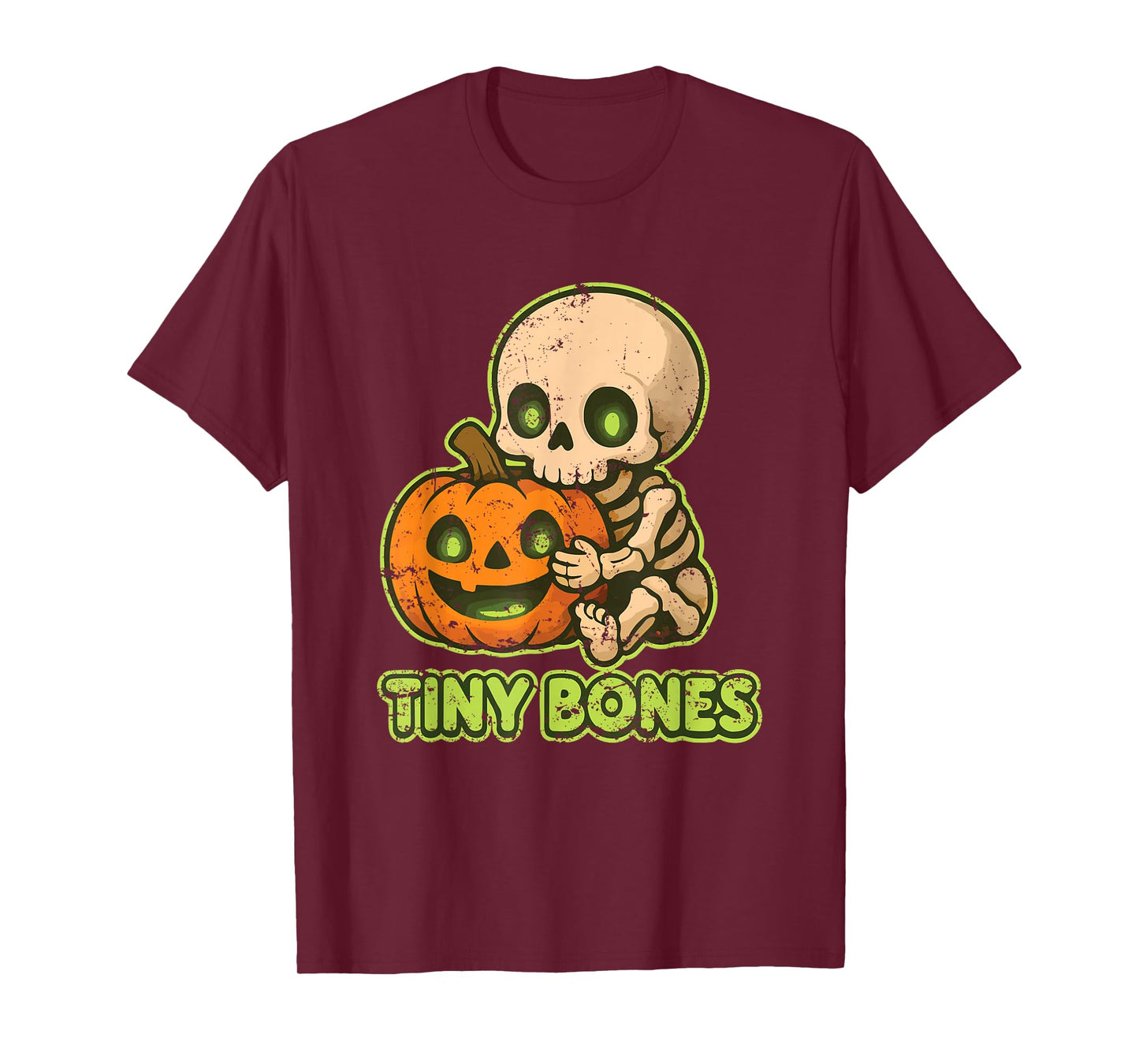 Tiny Bones Skeleton Pumpkin T-Shirt