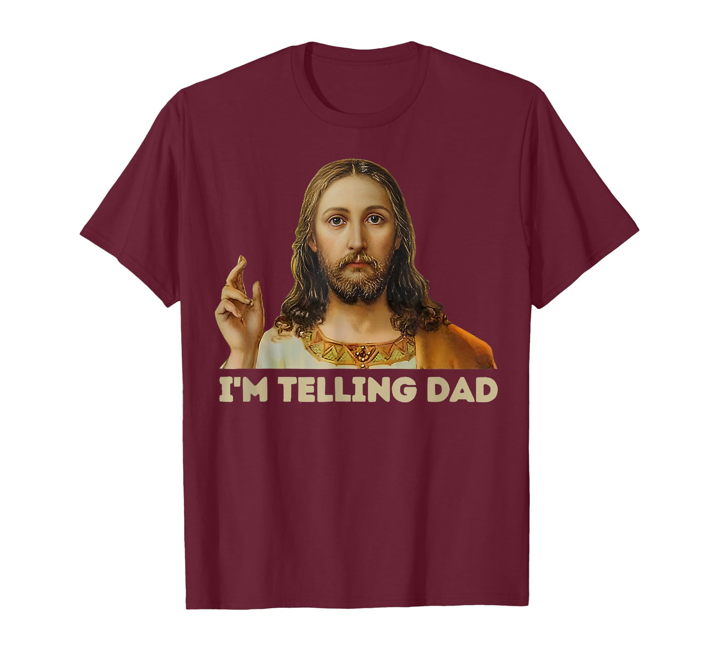 I'm Telling Dad Jesus T-Shirt