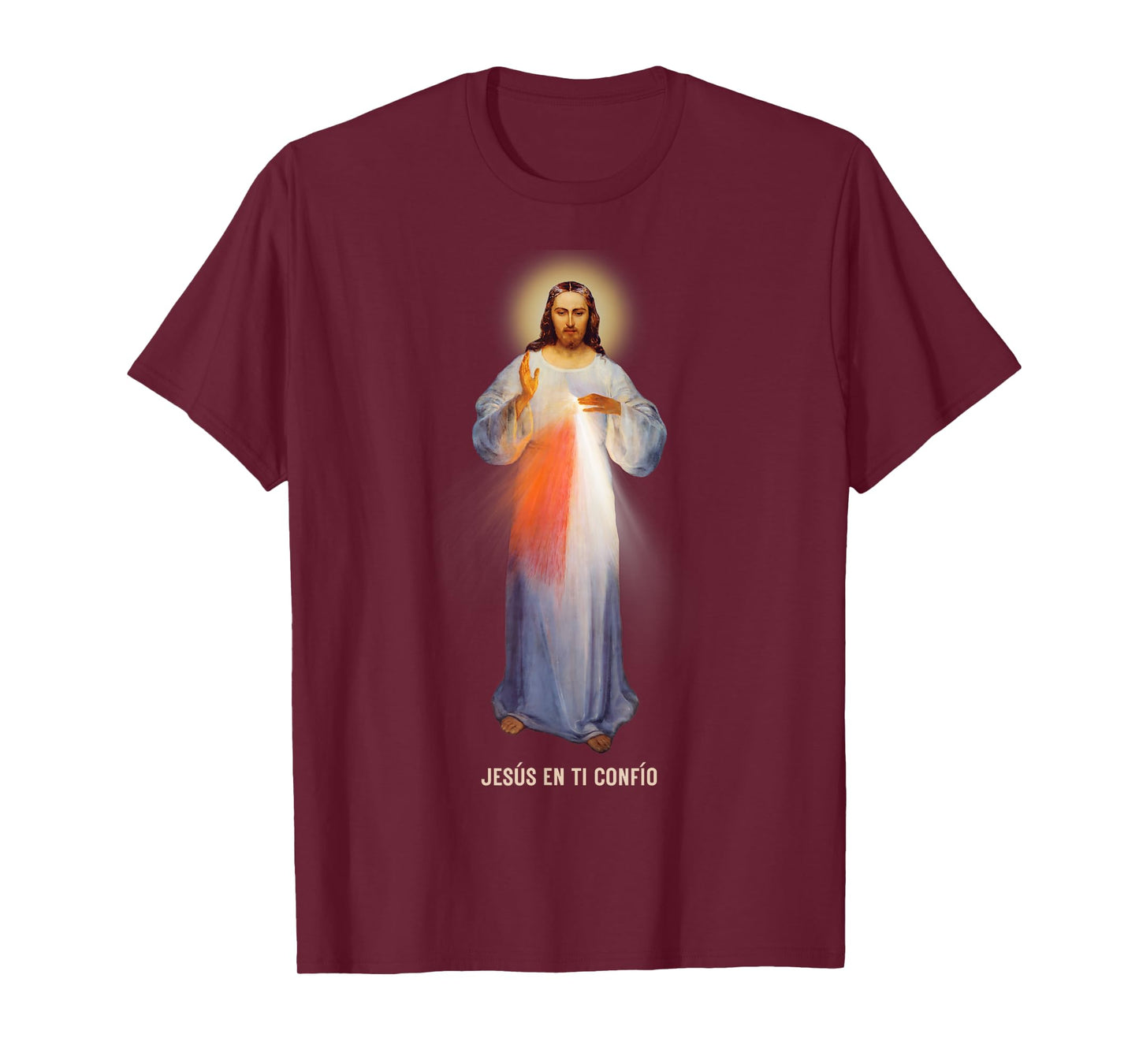 Jesús En Ti Confío (texto en español) Divina Misericordia T-Shirt