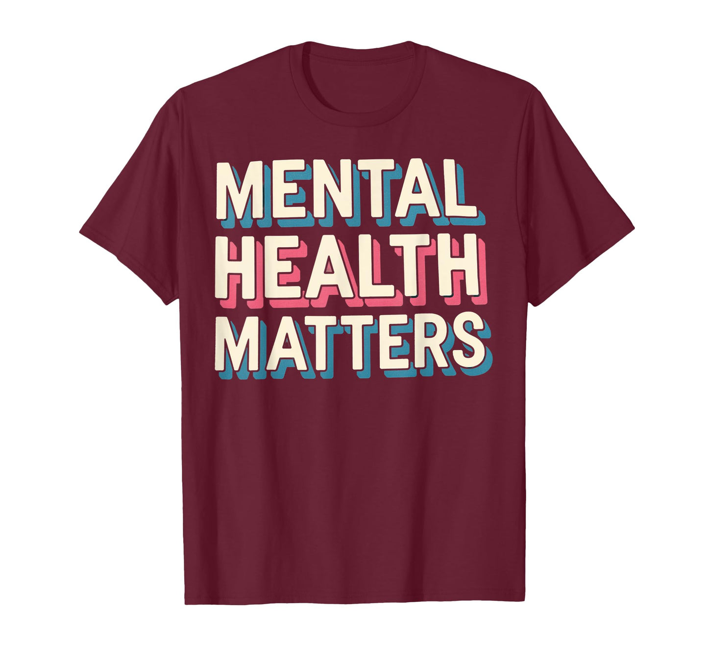 Mental Health Matters Vintage Mental Health Awareness T-Shirt
