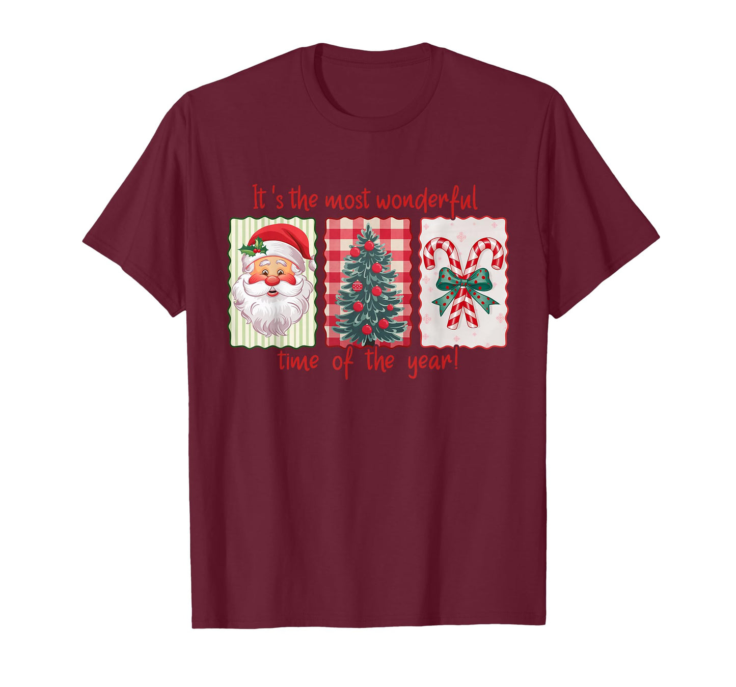 It's The Most Wonderful Time of The Year Santa Christmas T-Shirt