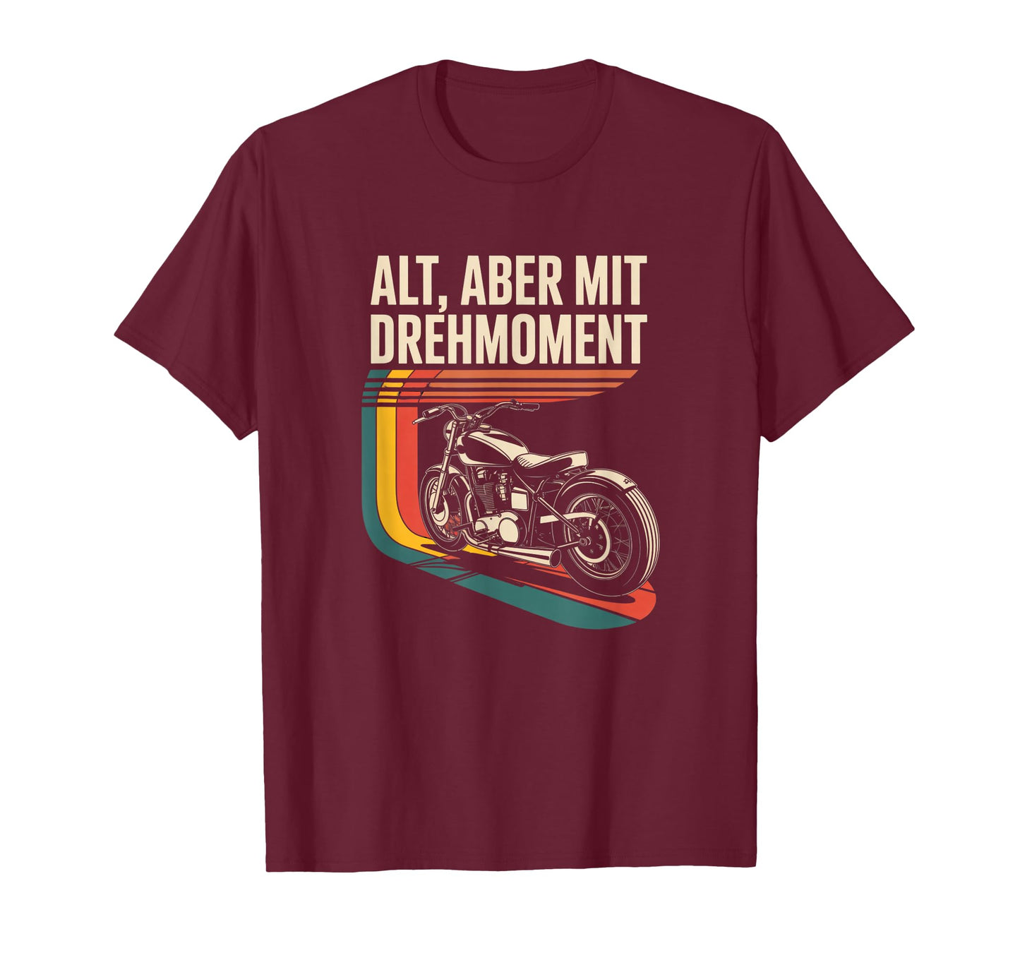 Vintage Motorcycle Outfit | Santa Cruz Retro Bike T-Shirt