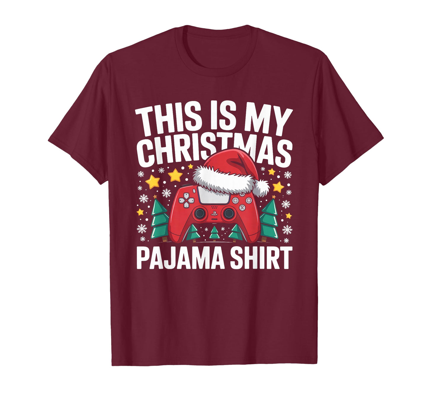 This is My Christmas Pajama Gamer Video Game Boys Kids T-Shirt