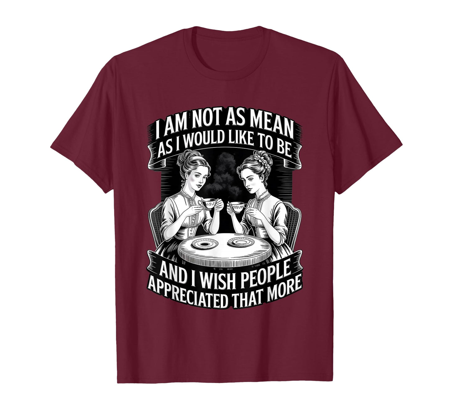 Not As Mean As I Would Like to Be Introverts Ironic Office T-Shirt