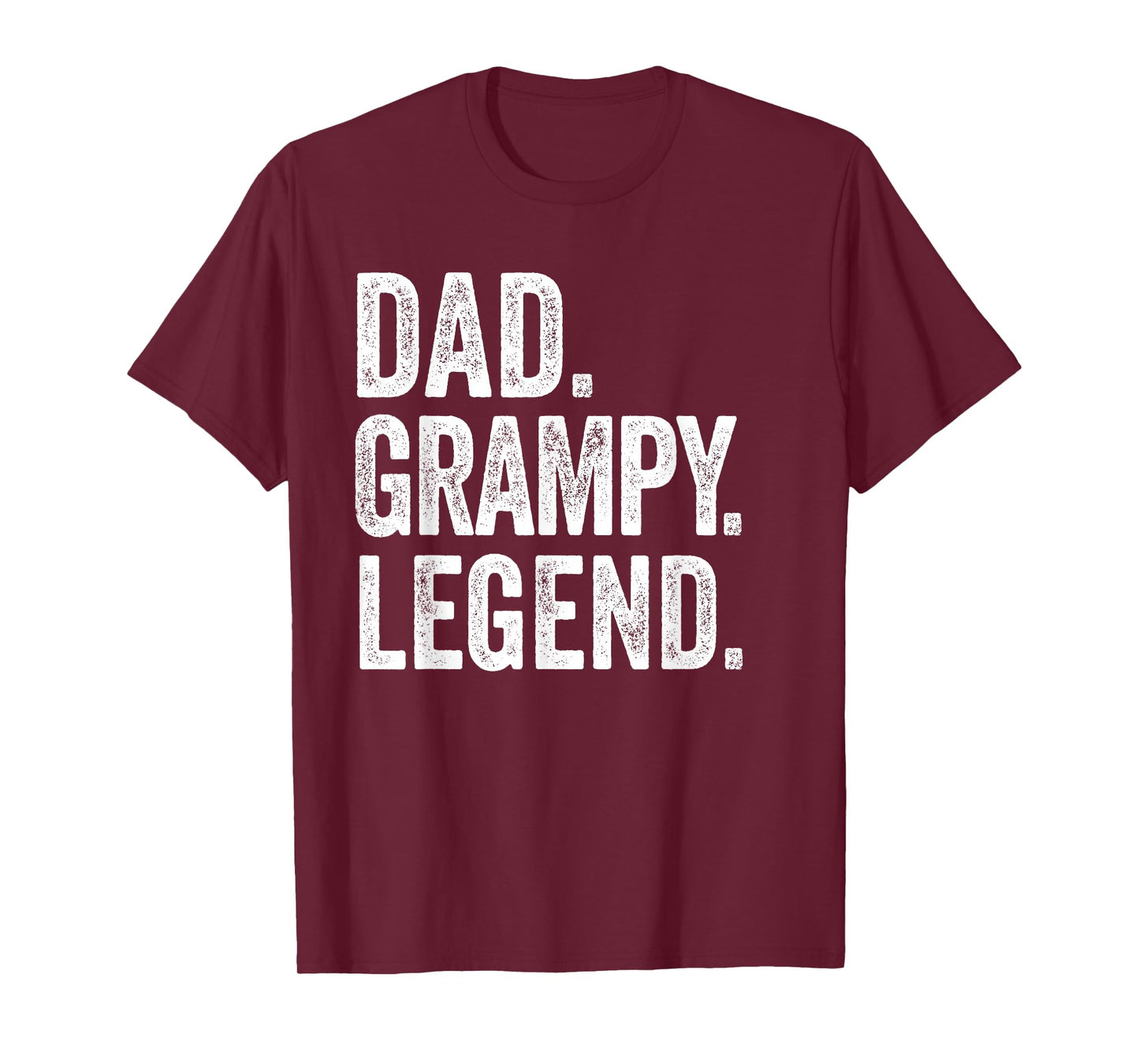 Dad Grampy Legend - Vintage Distressed Bold Grampy Graphic T-Shirt