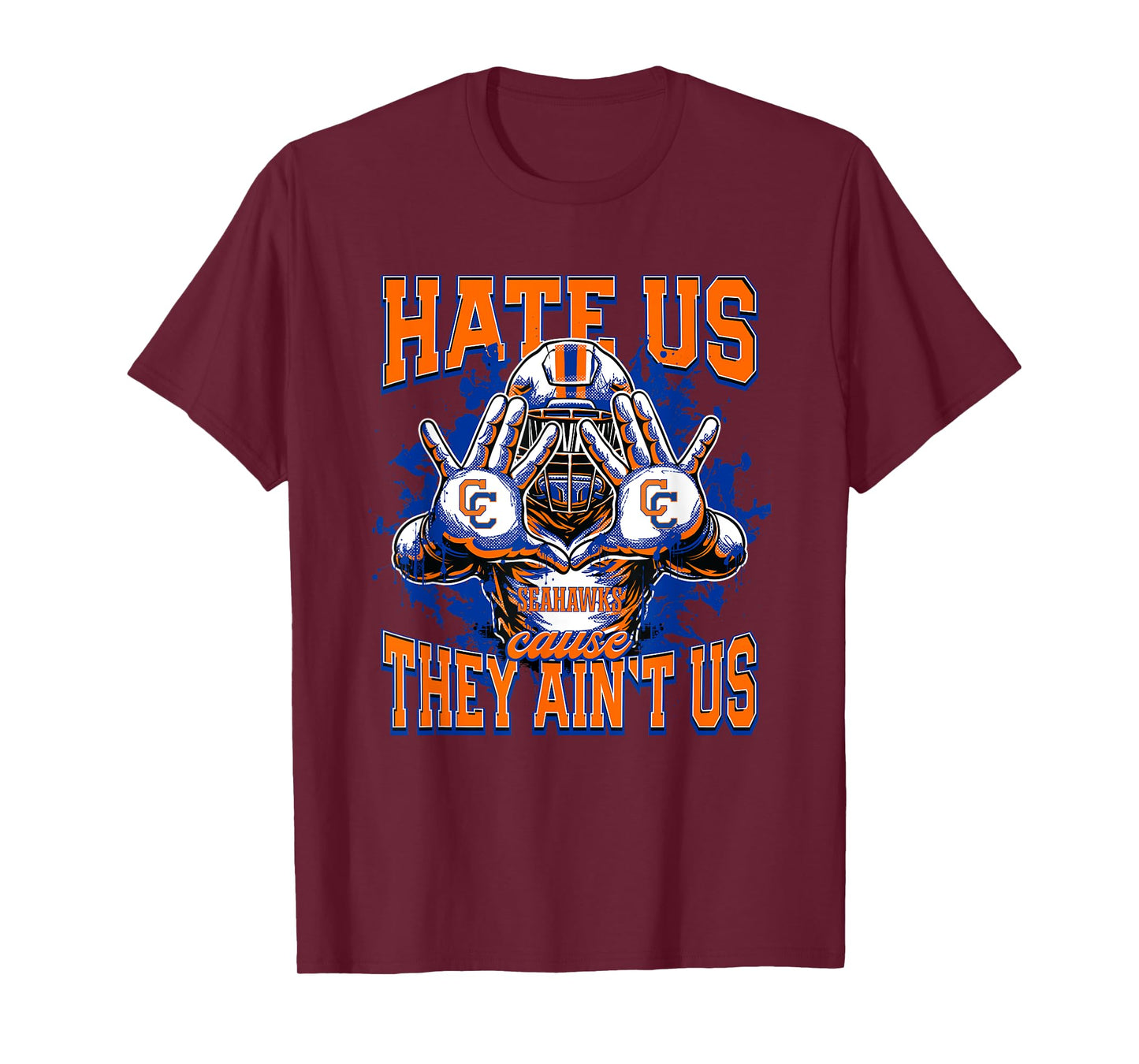 Cape Coral Seahawks Logo Hate Us Cause They Ain't HS T-Shirt