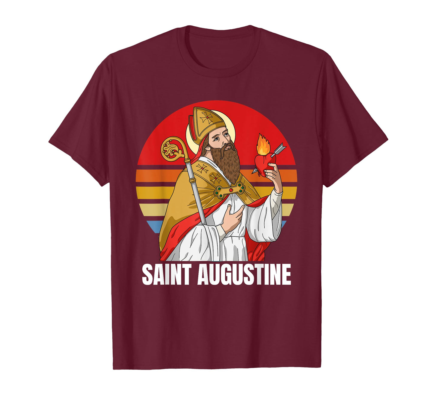 Saint Augustine Of Hippo Catholic T-Shirt