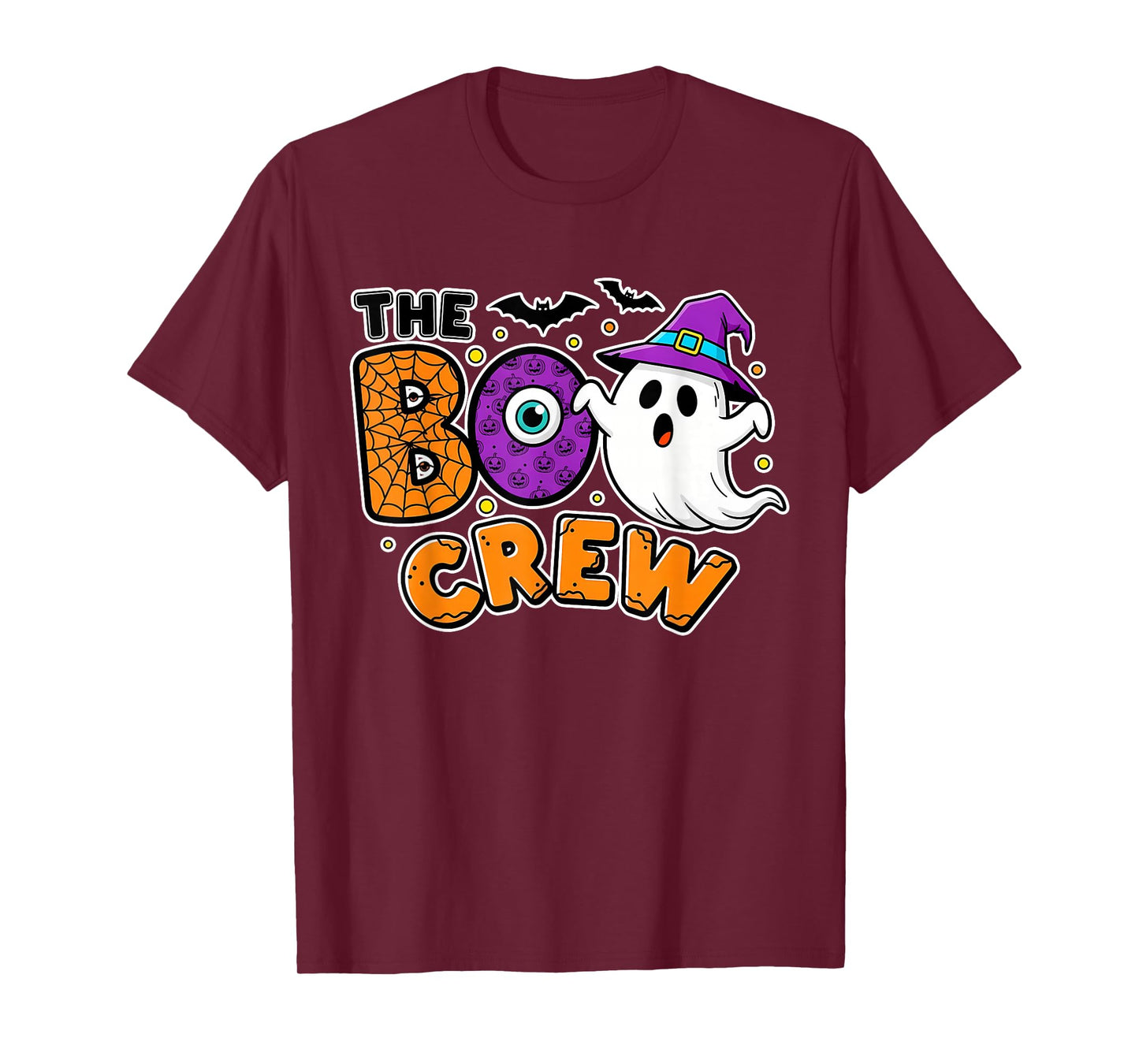 Halloween Ghost The Boo Crew Halloween Costume Matching T-Shirt