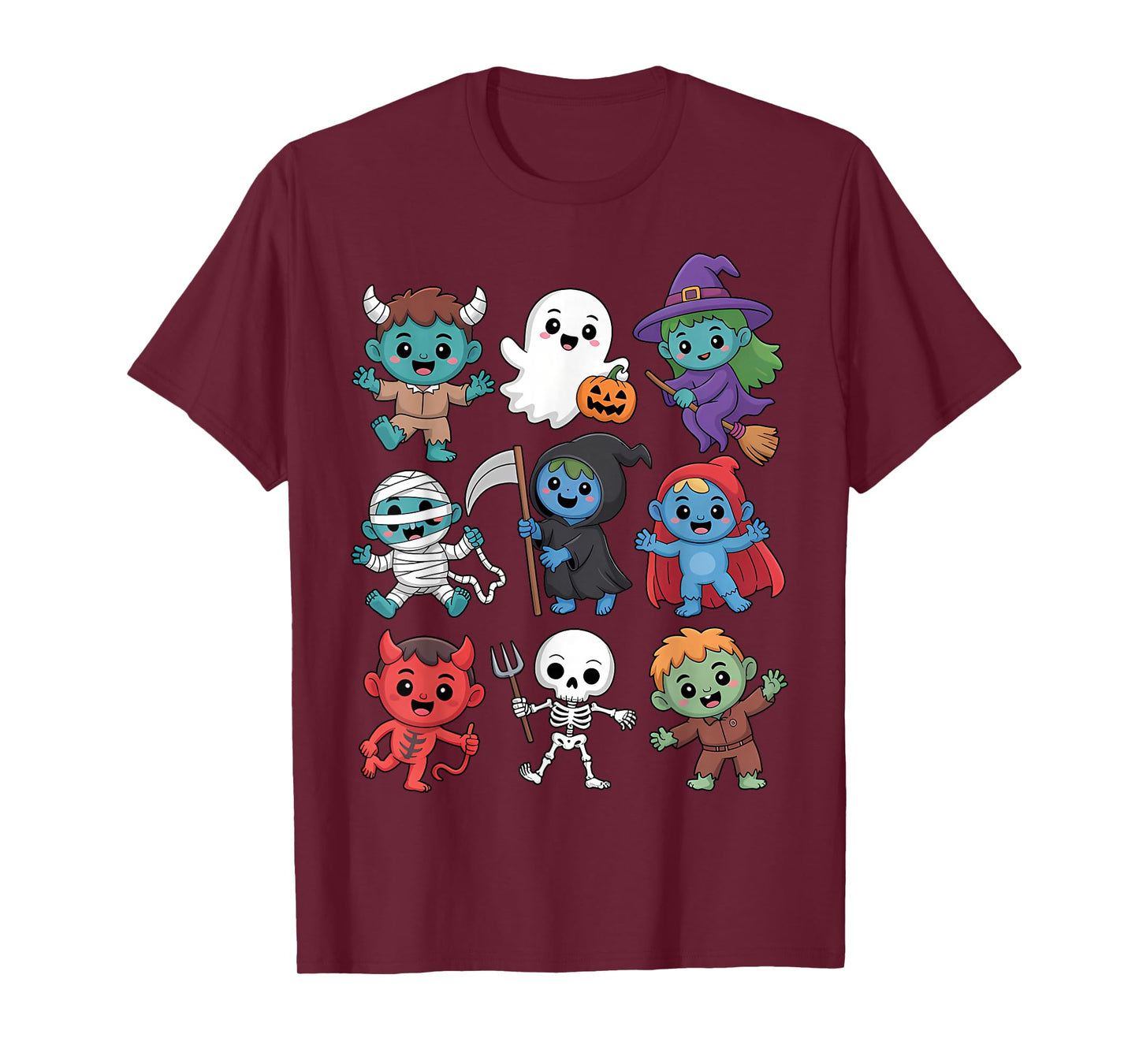Cute Kids Halloween Costume Squad for Everyone T-Shirt