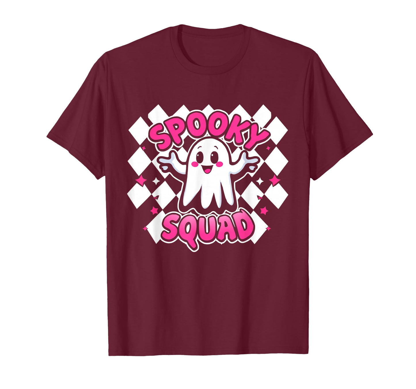 Funny Halloween Horror Season Spooky Squad 2025 Family Retro T-Shirt