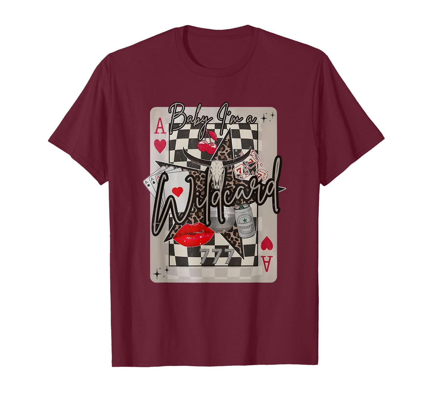 Baby I'm A Wildcard, Trendy Cowgirl Wildcard, Western Cowboy T-Shirt