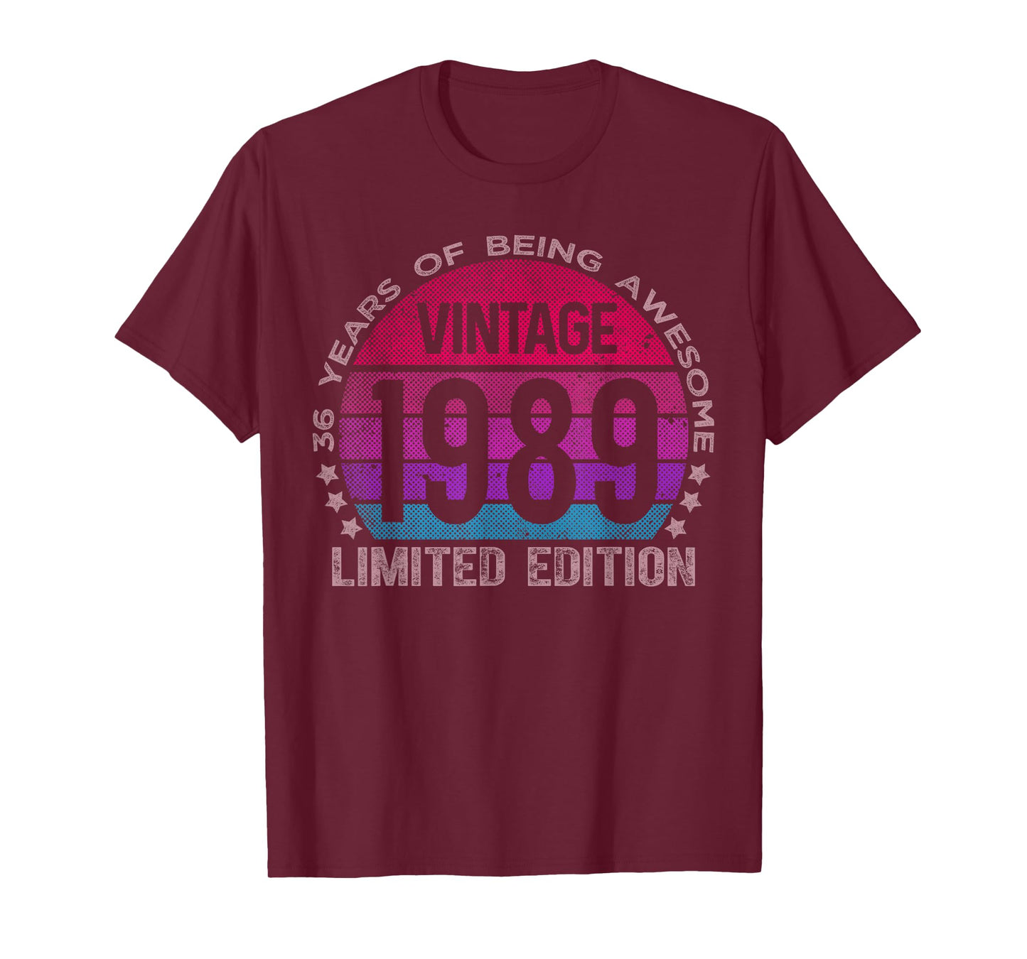 36 Year Old Gifts Limited Edition 36th Birthday Women T-Shirt