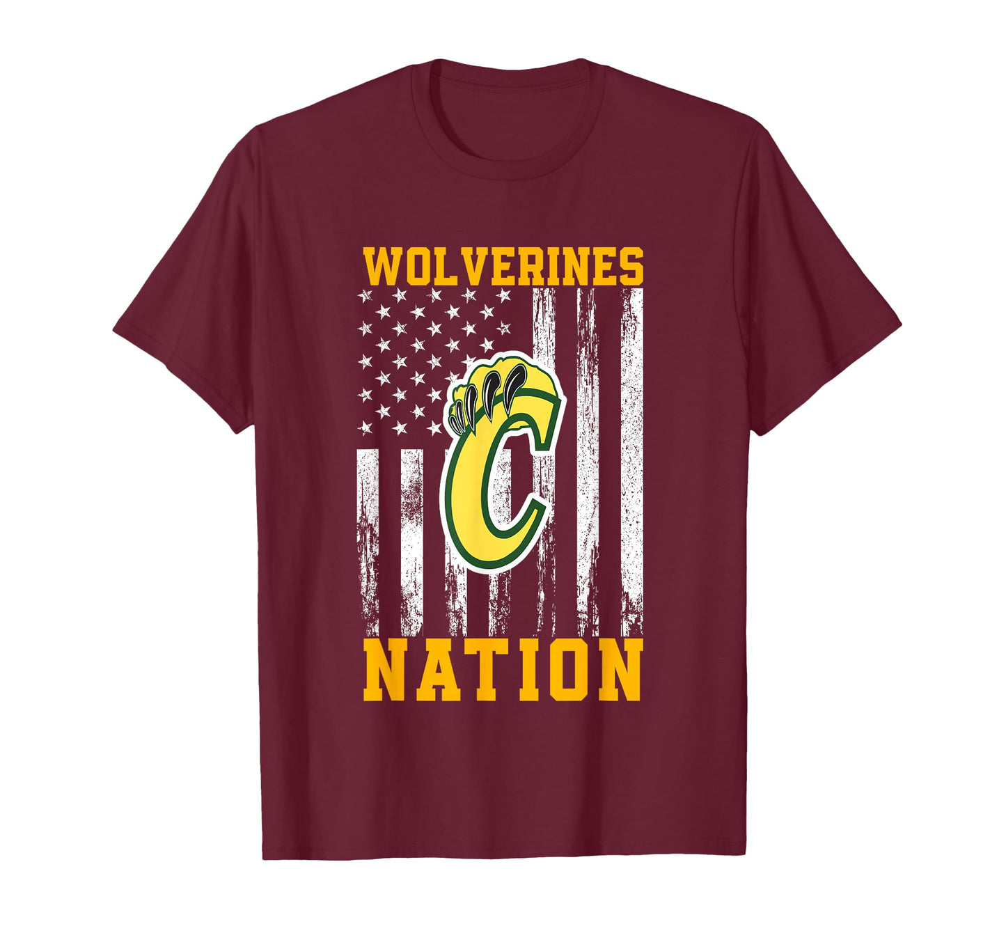 Carver Wolverines Logo Nation HS T-Shirt