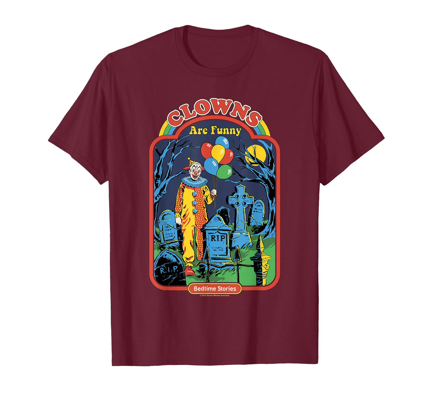 Clowns are Funny Sarcastic Retro Vintage Funny Adult Humor T-Shirt
