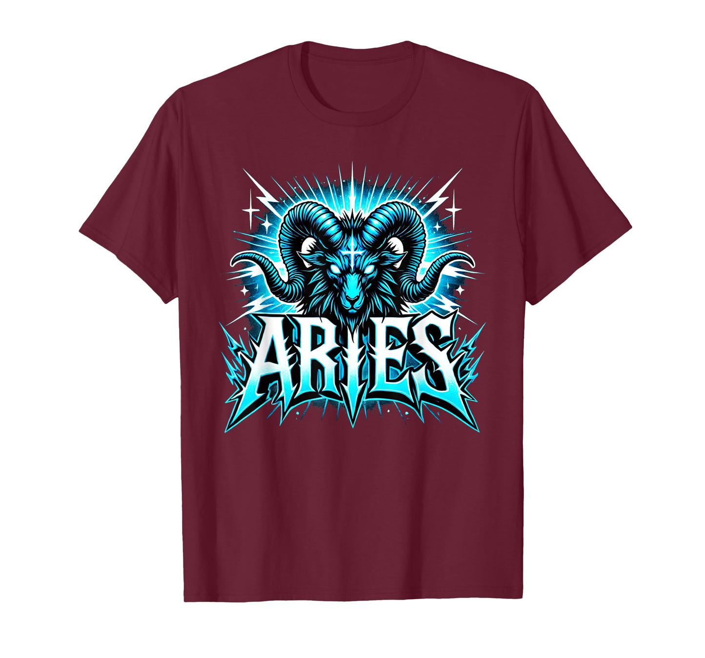 Aries Heavy Metal Zodiac T-Shirt