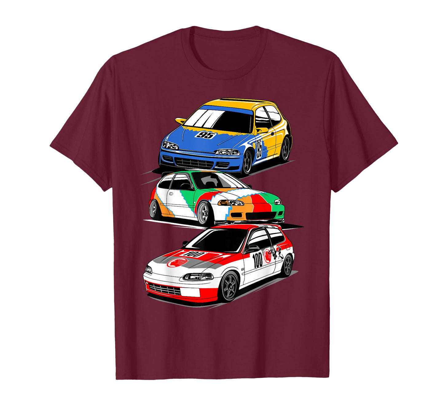 Civic eg 6 jdm legend Japanese racing car T-Shirt