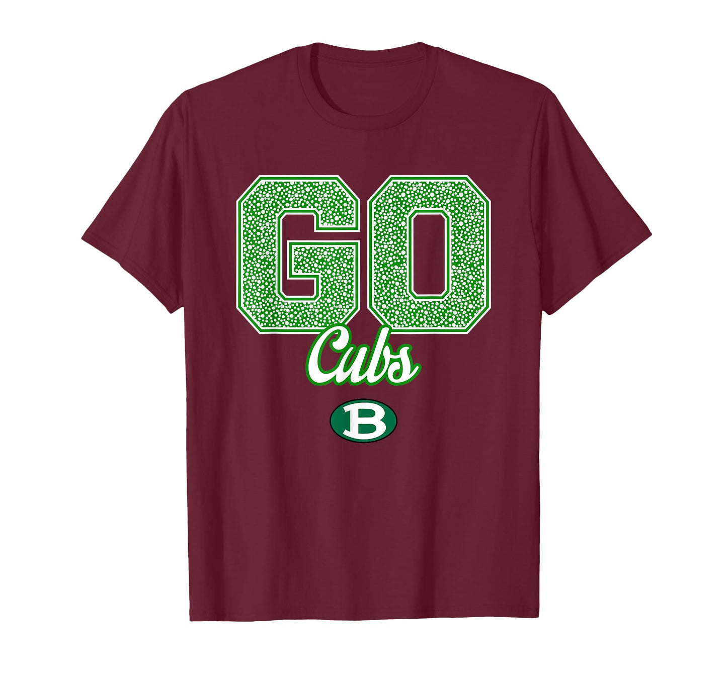 Brenham Cubs Logo GO! School Pride HS T-Shirt