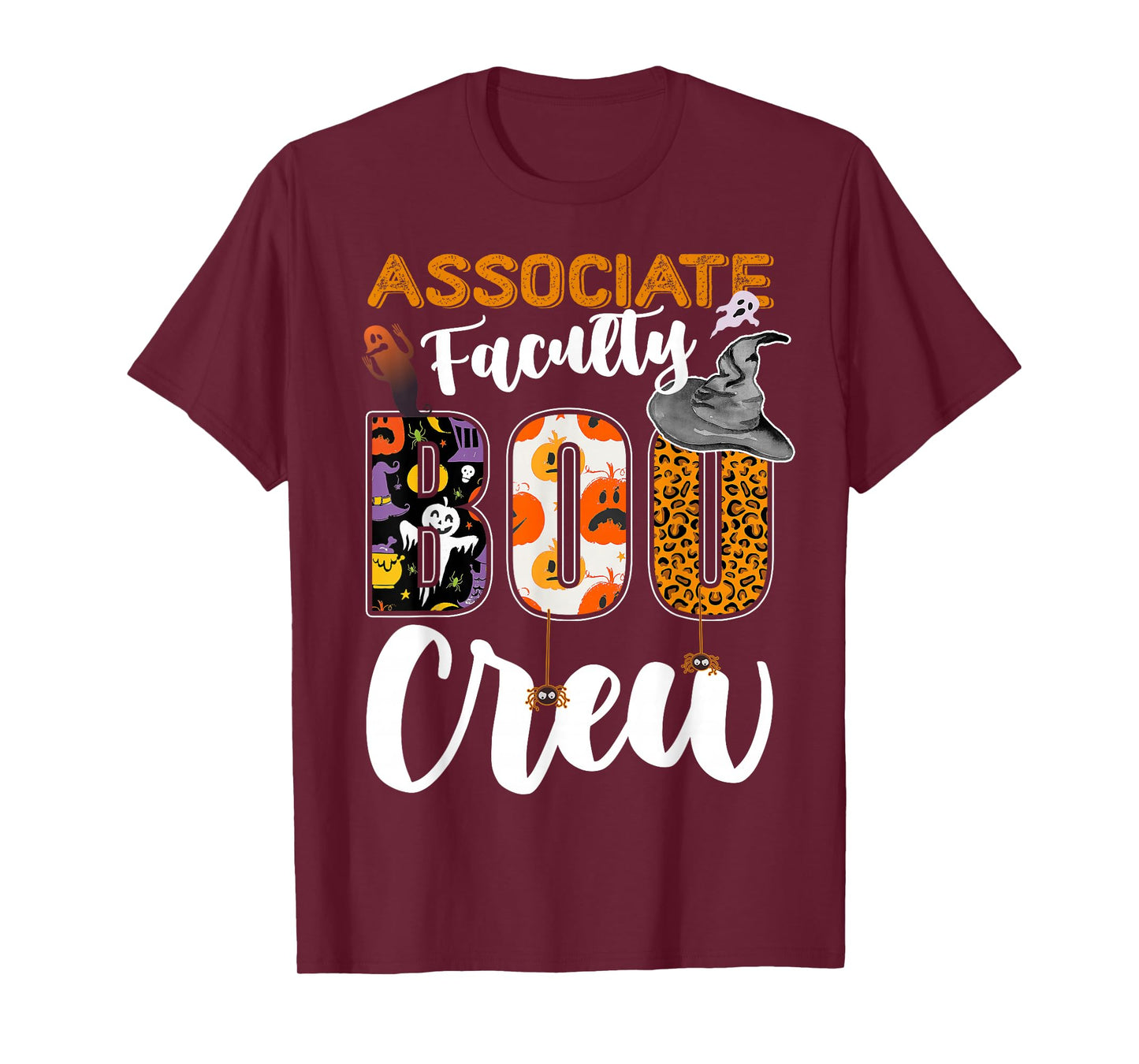 Associate Faculty Boo Crew Halloween Match Lecturer T-Shirt
