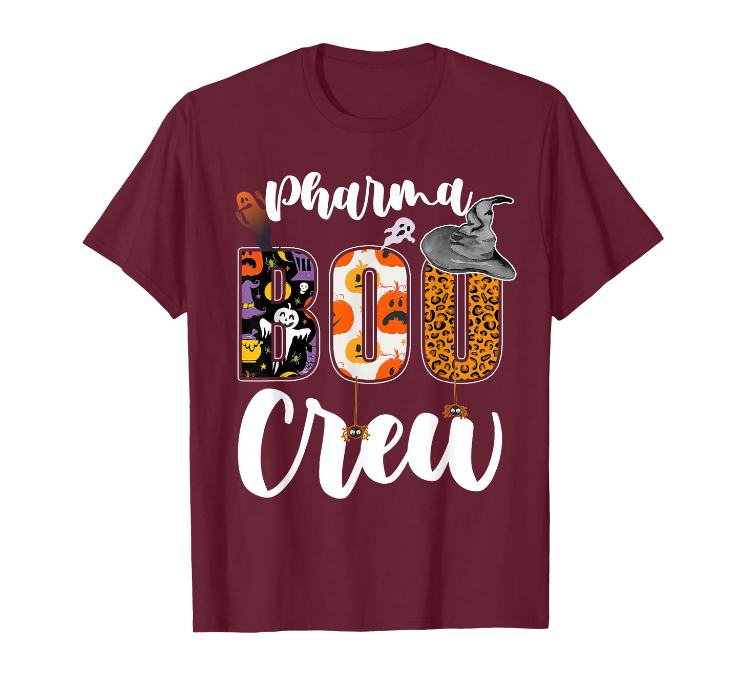 Pharma Boo Crew Halloween Match Pharmacy Tech T-Shirt