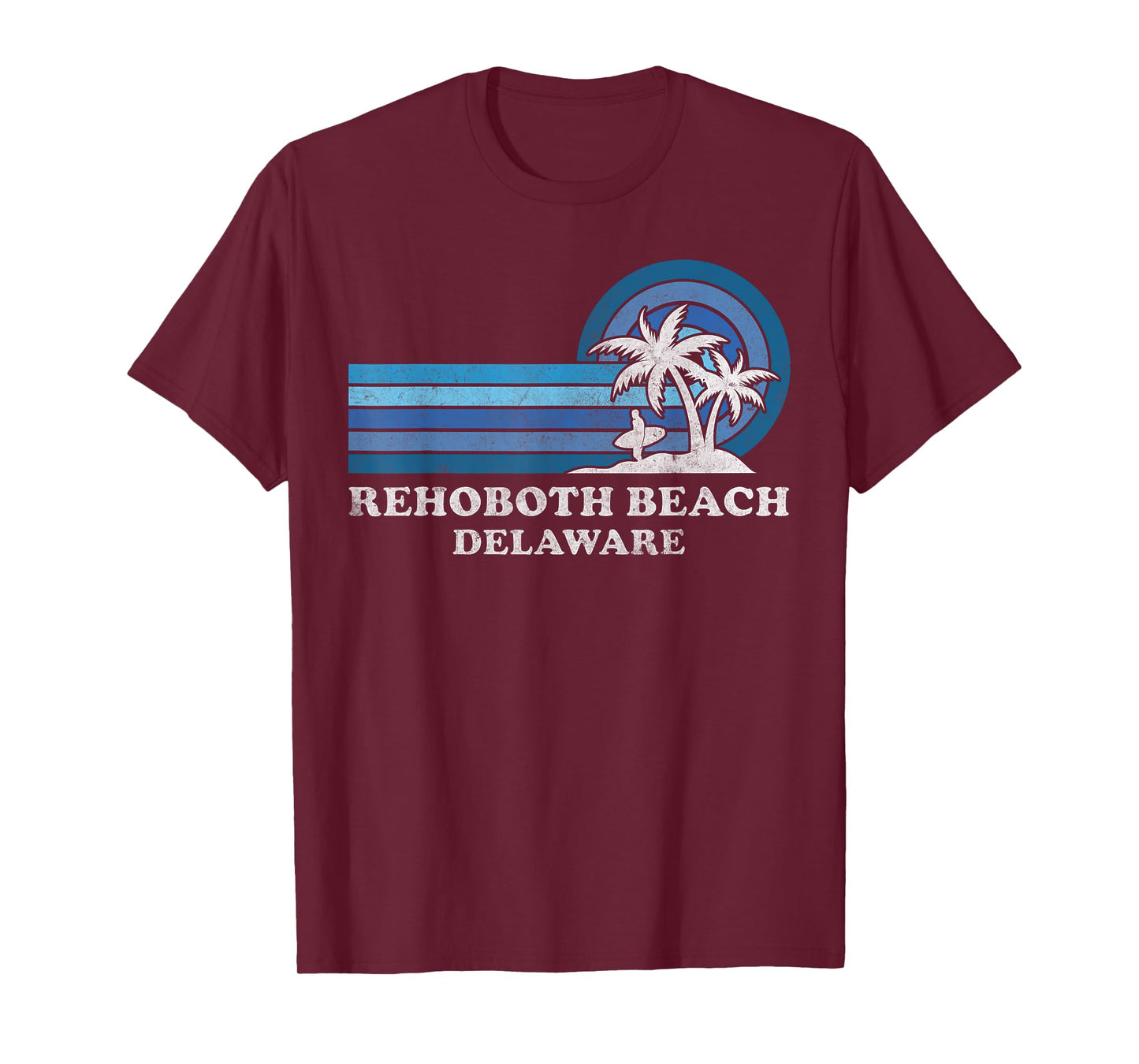 Rehoboth Beach Delaware Family Summer Vacation Vintage T-Shirt