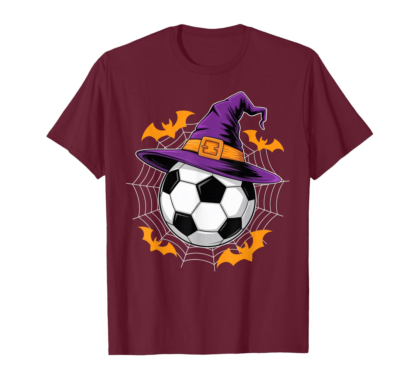 Witch Soccer Fun for Sports Fans Halloween Vibes T-Shirt