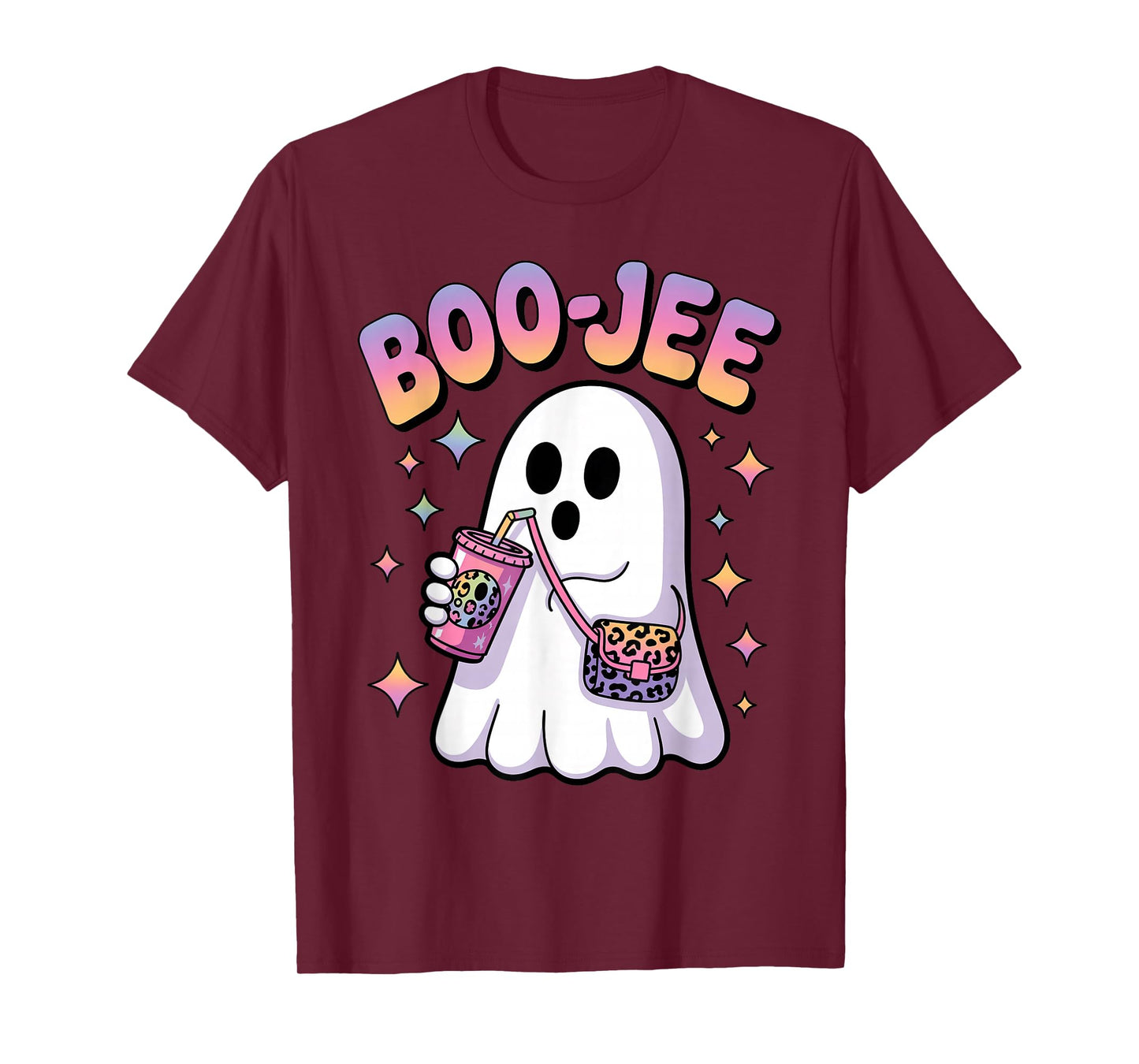 Ghost Boo-JEE Funny Boujee Halloween Trick or Treat Costume T-Shirt