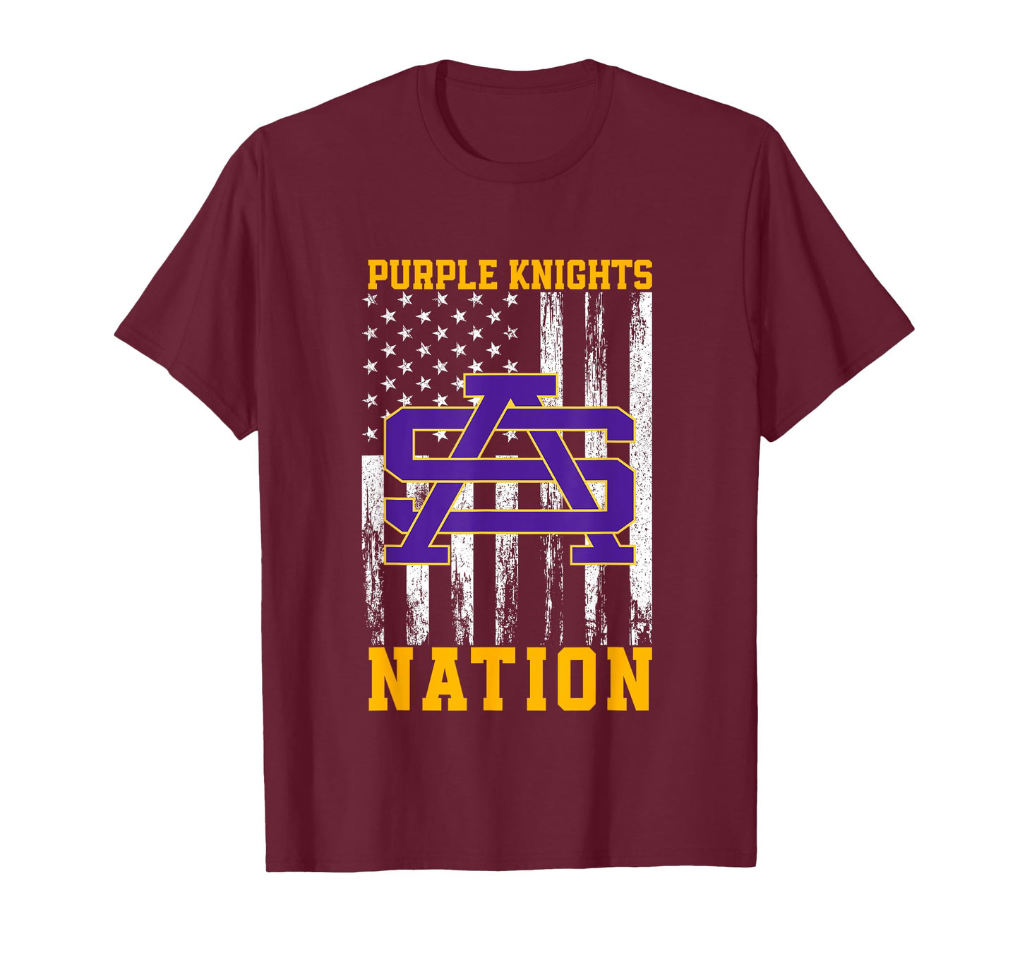 Saint Augustine Purple Knights Logo Nation HS T-Shirt