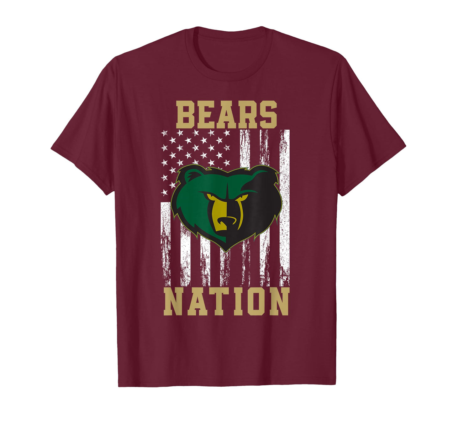 Basha Bears Logo Nation HS T-Shirt