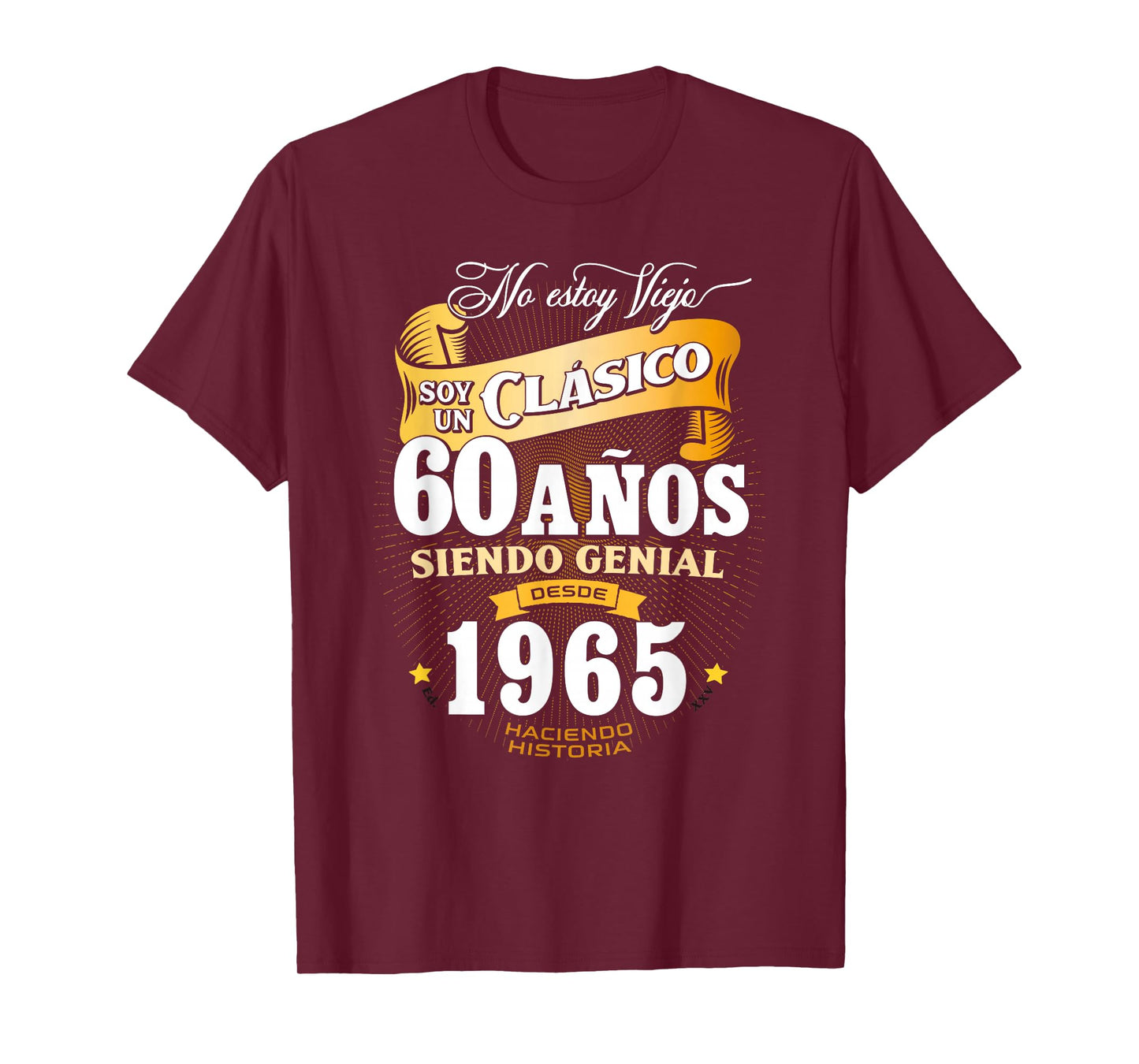 60th Birthday gift for Men in Spanish Regalo cumpleanos 60 T-Shirt
