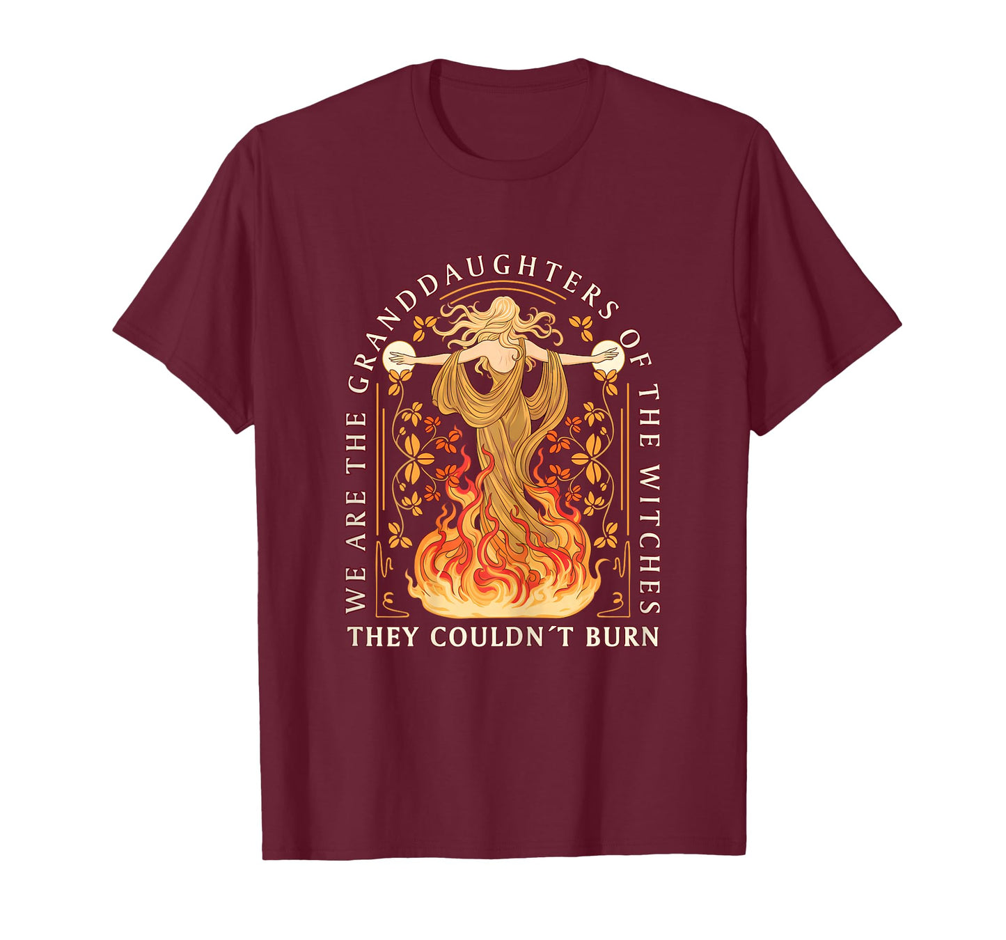 Feminism We are The Granddaughters of The Witches T-Shirt