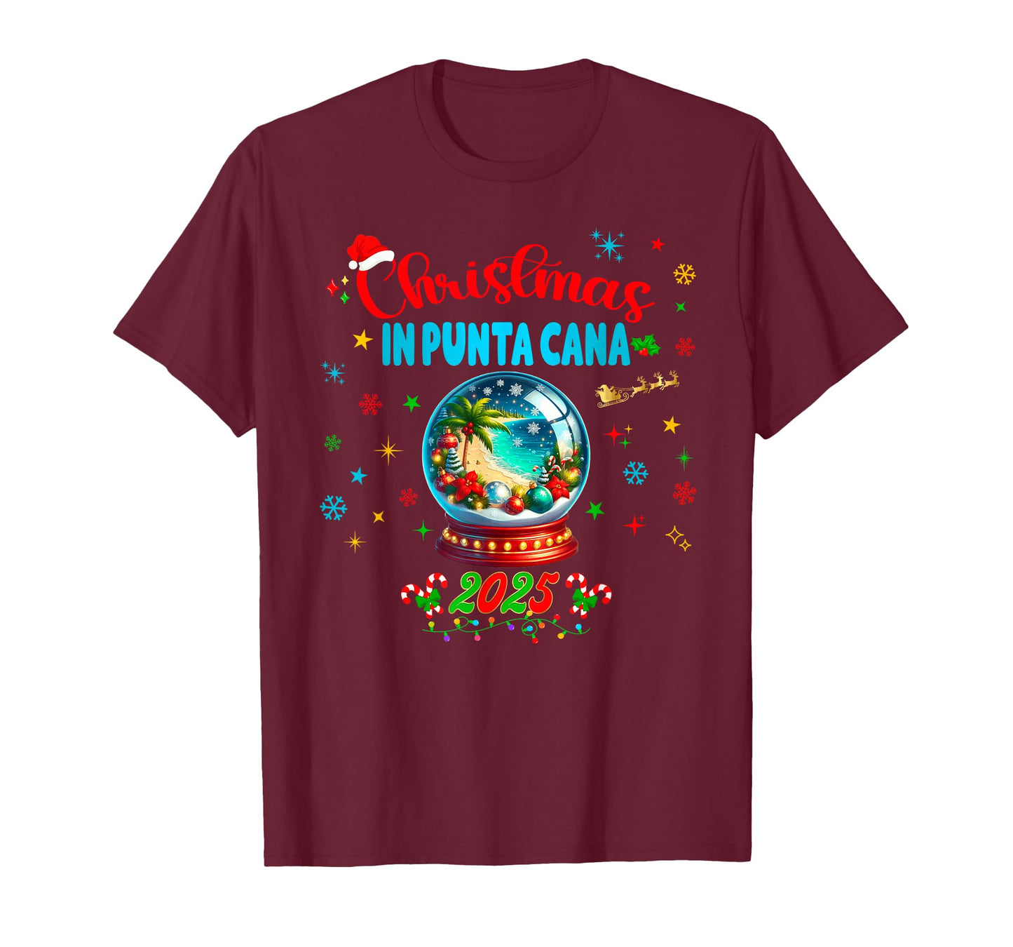 Dominican Republic Punta Cana Xmas Trip Family Reunion T-Shirt