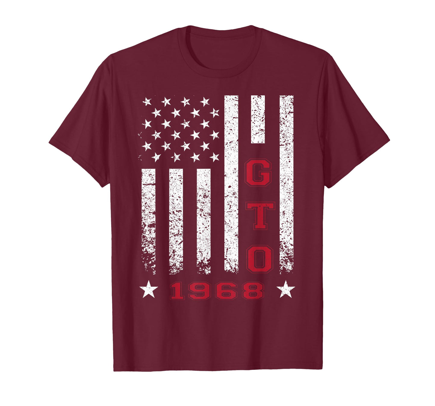 Jersey Style GTO 68 1968 Old School Muscle Cars T-Shirt