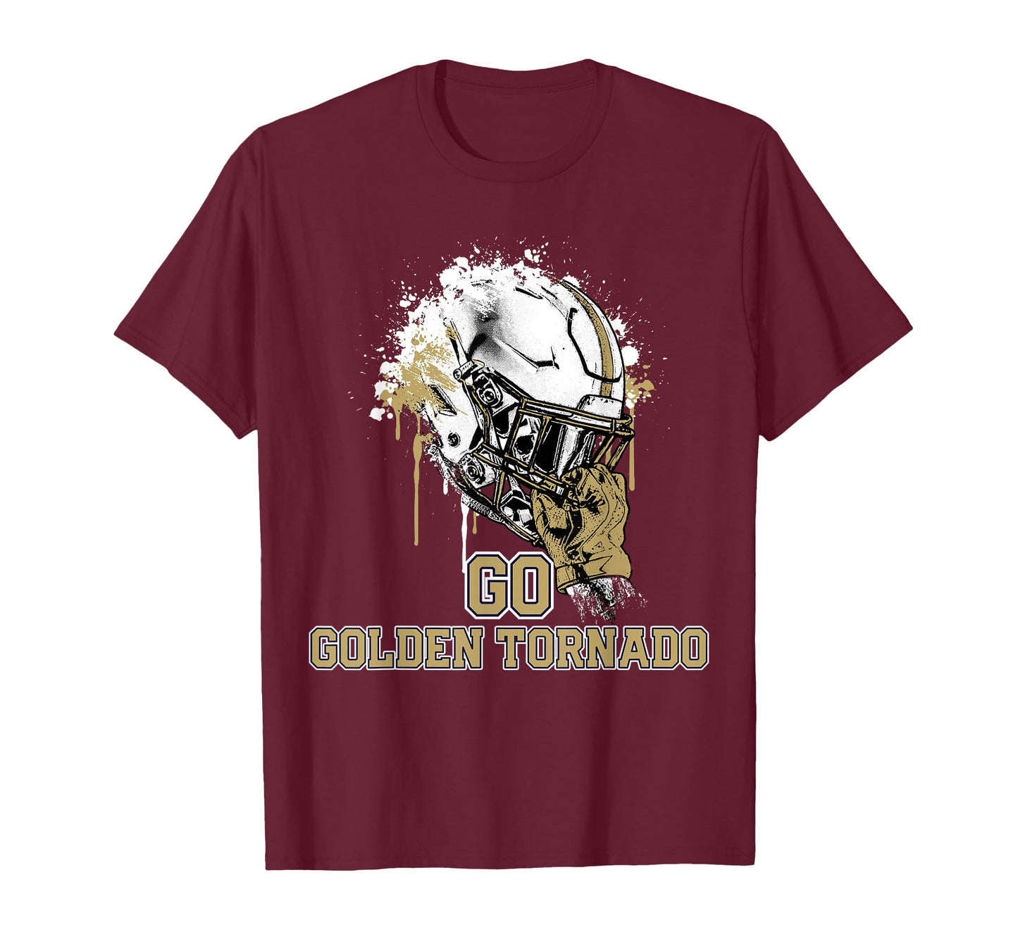 Butler Golden Tornado Rising Helmet GO! T-Shirt