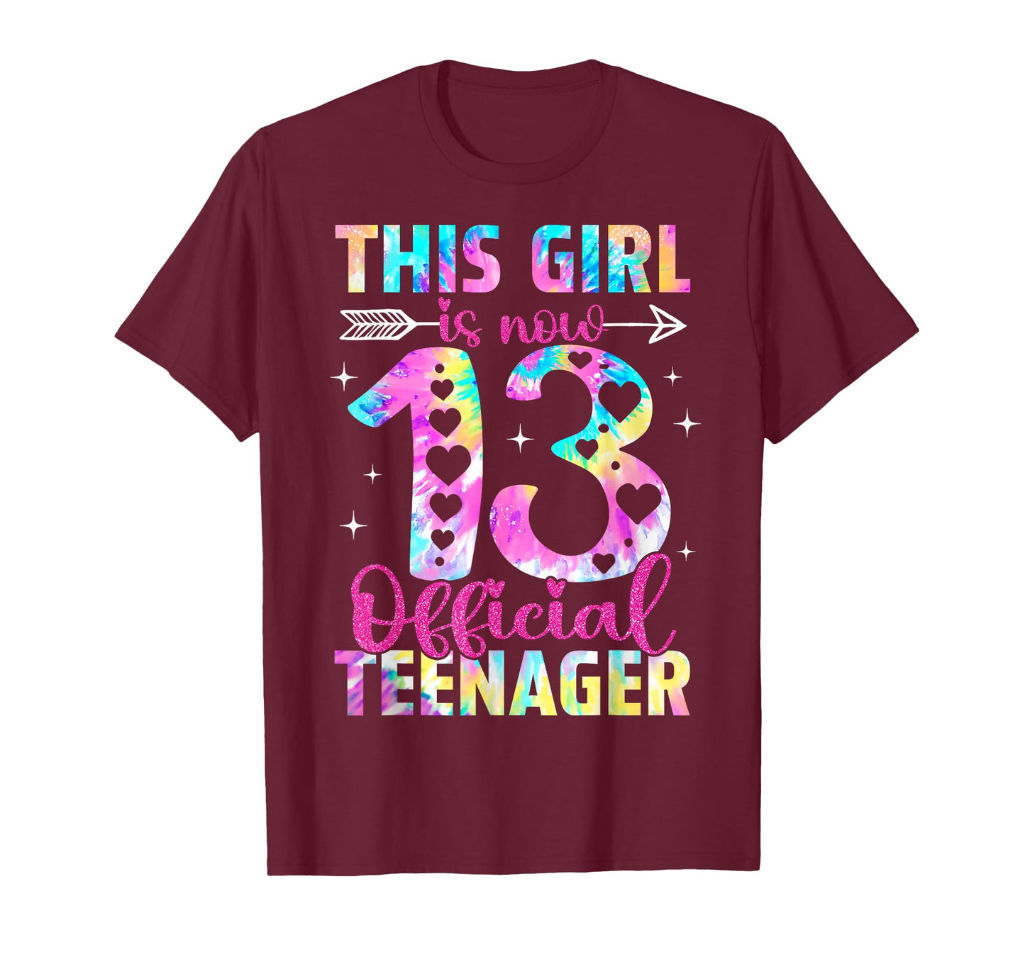This Girl Is Now 13th Birthday 13 Year Old Official Teenager T-Shirt
